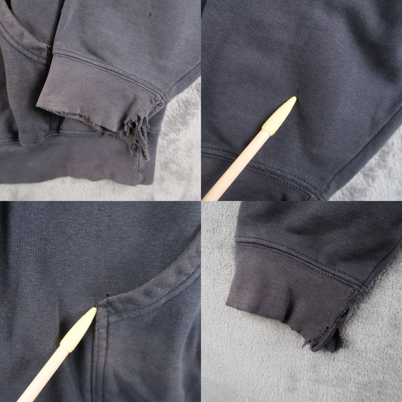 Nike VINTAGE Nike Hoodie Mini Swoosh Faded Blue L Large Pullover Mens Size US L / EU 52-54 / 3 - 8 Thumbnail