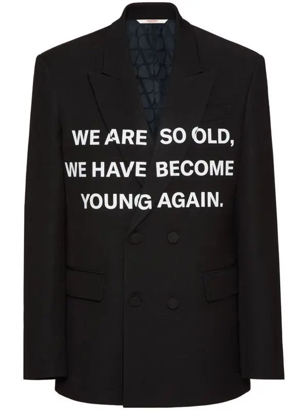 Valentino o1y0525 Blazer in Black Size US L / EU 52-54 / 3 - 1 Thumbnail