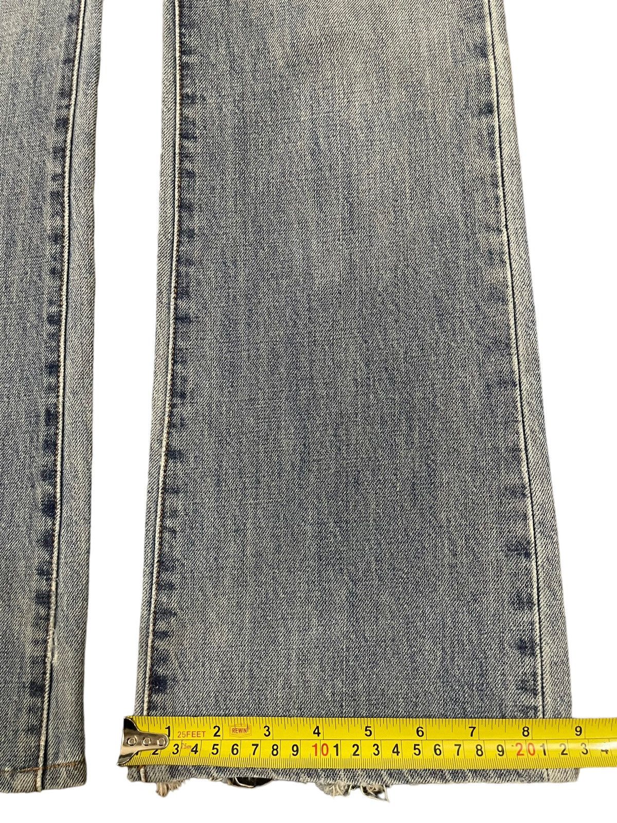 Hysteric Glamour Vintage Japanese Brand Blue Wash Style Flare Jeans Size US 28 / EU 44 - 14 Thumbnail