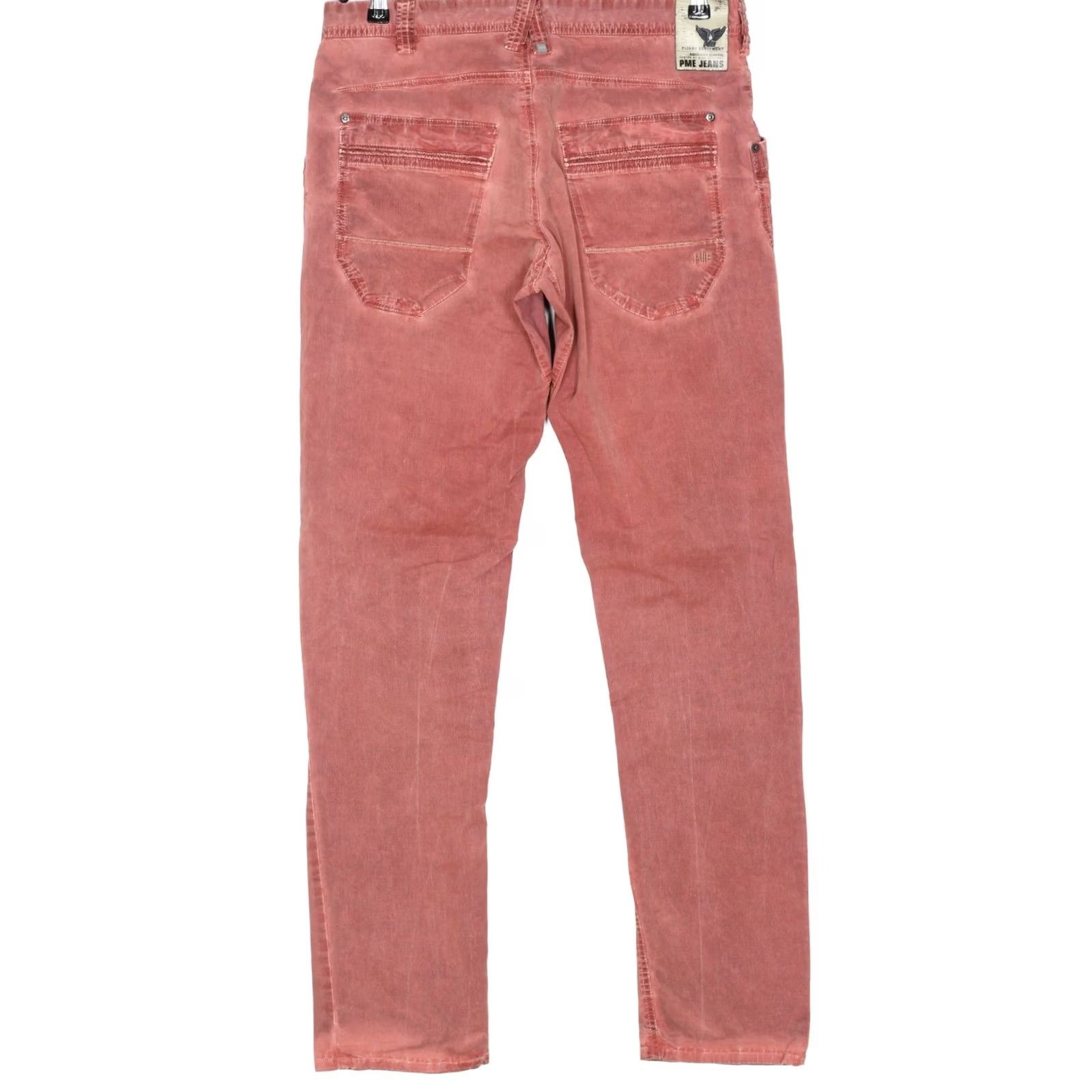 Vintage PME LEGEND Aviator Trousers Men W34 L36 Stretch Casual Pink Regular Waist 34in Inseam 36in Jeans Pants Pink Size US 34 / EU 50 - 3 Thumbnail
