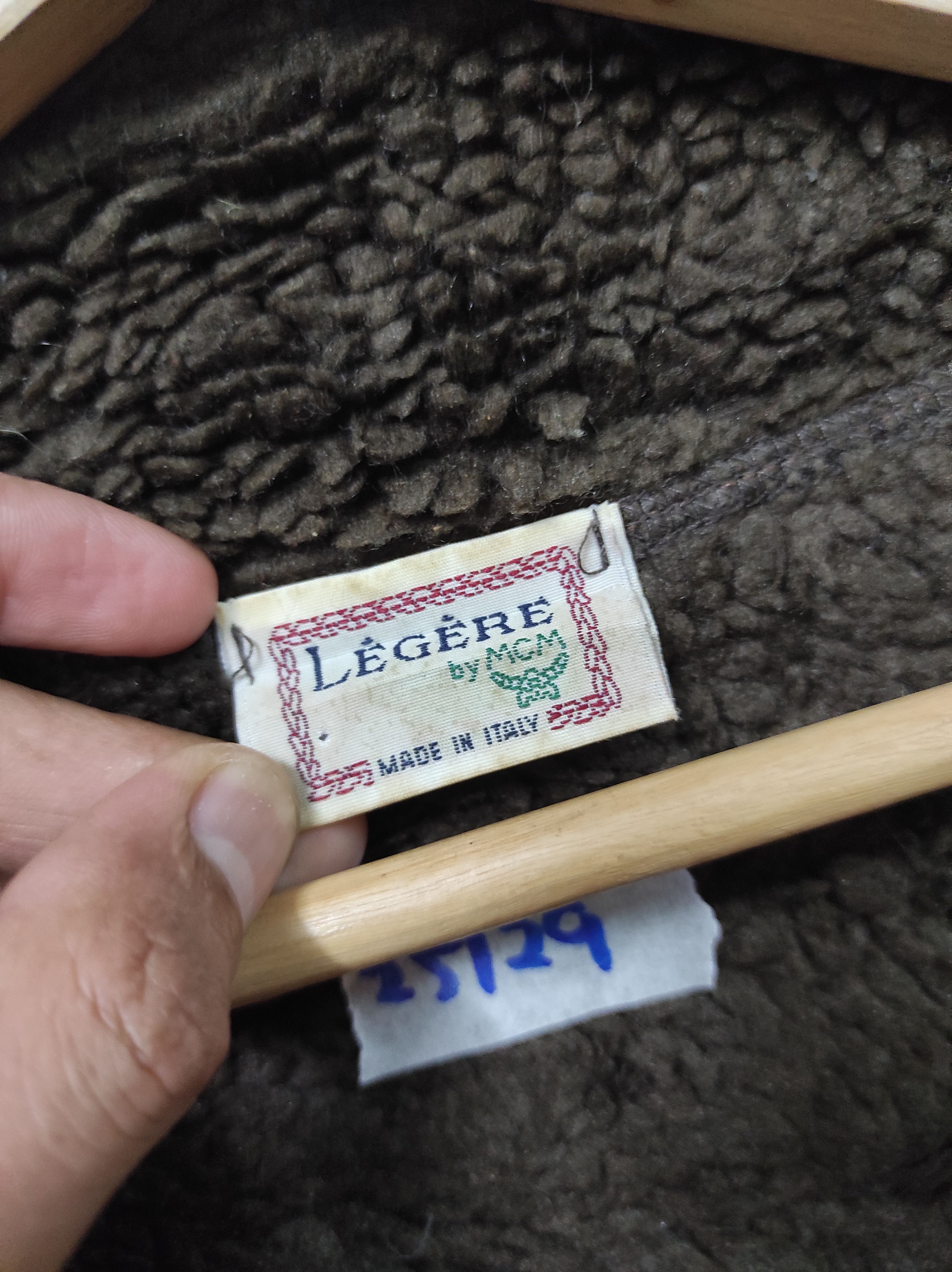 MCM × Vintage LEGERE MCM LINING SHERPA JACKET SWEATER Size US M / EU 48-50 / 2 - 6 Thumbnail