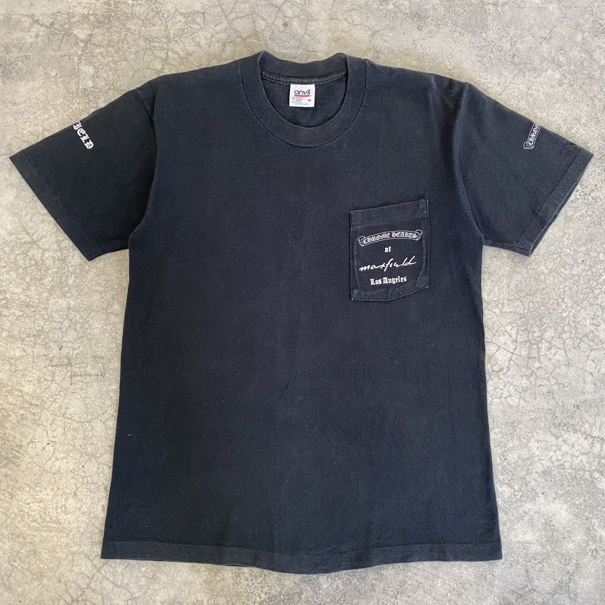1990's Chrome Hearts at Maxfield LA Dagger Single Stitch Tee