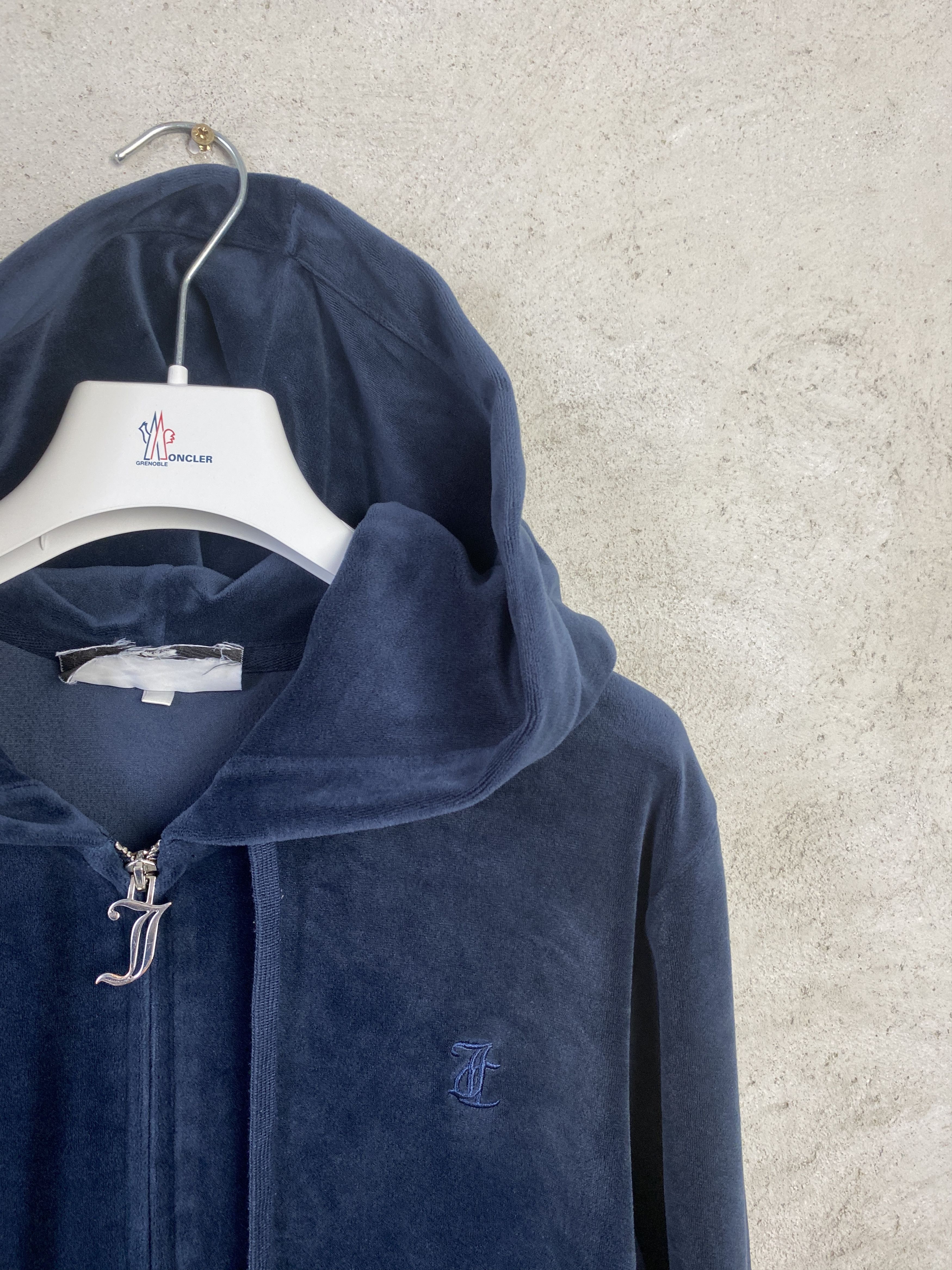 Juicy Couture Juicy Couture velvet velour zip-up hoodie y2k 00s Size L / US 10 / IT 46 - 2 Thumbnail