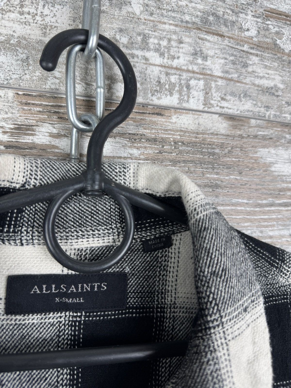 Allsaints Mens Vintage AllSaints ALAMOSA LS SHIRT button up flannel Size US S / EU 44-46 / 1 - 6 Thumbnail