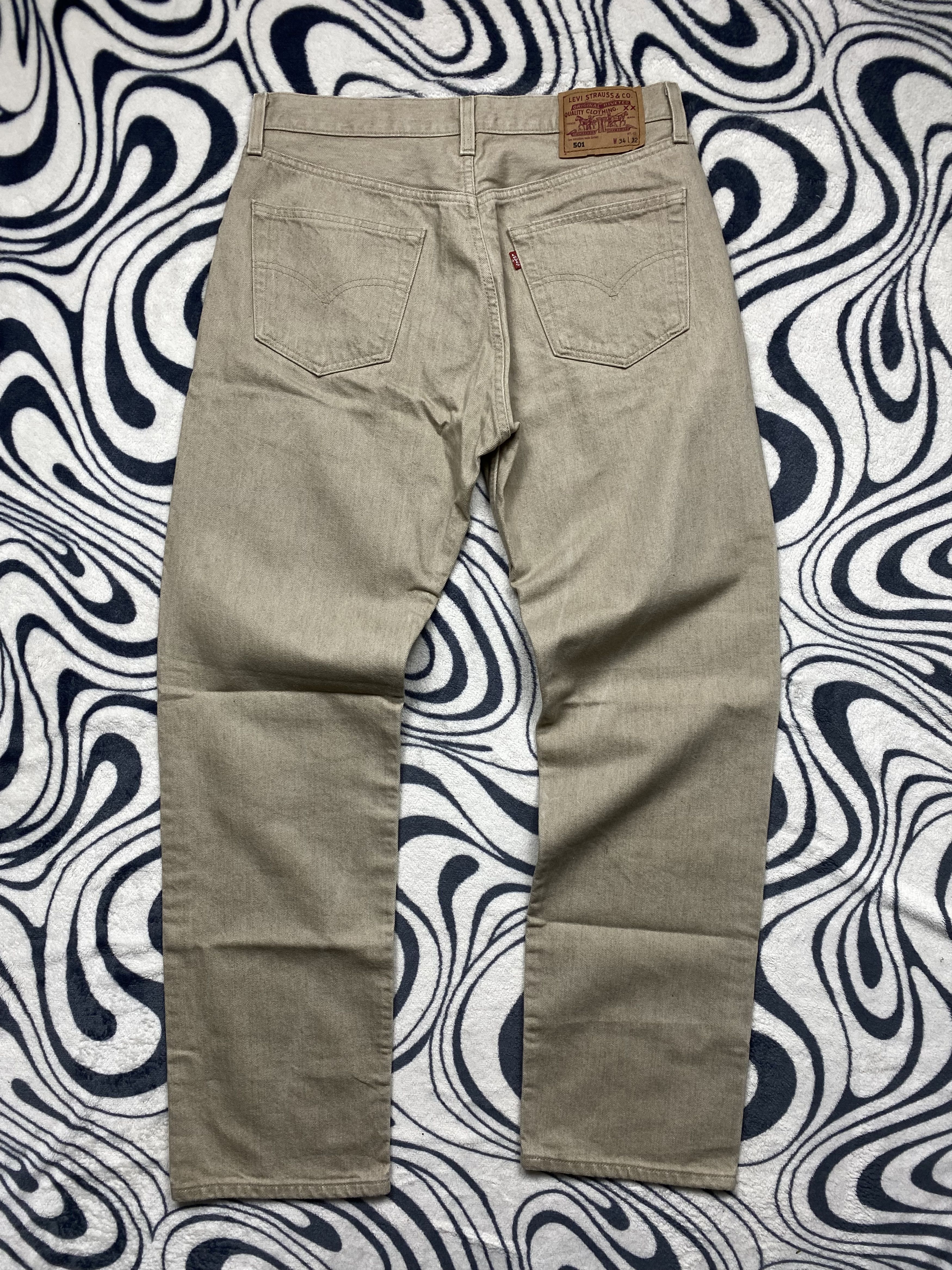 Levi's 501 Vintage Denim Pants Y2K Jeans