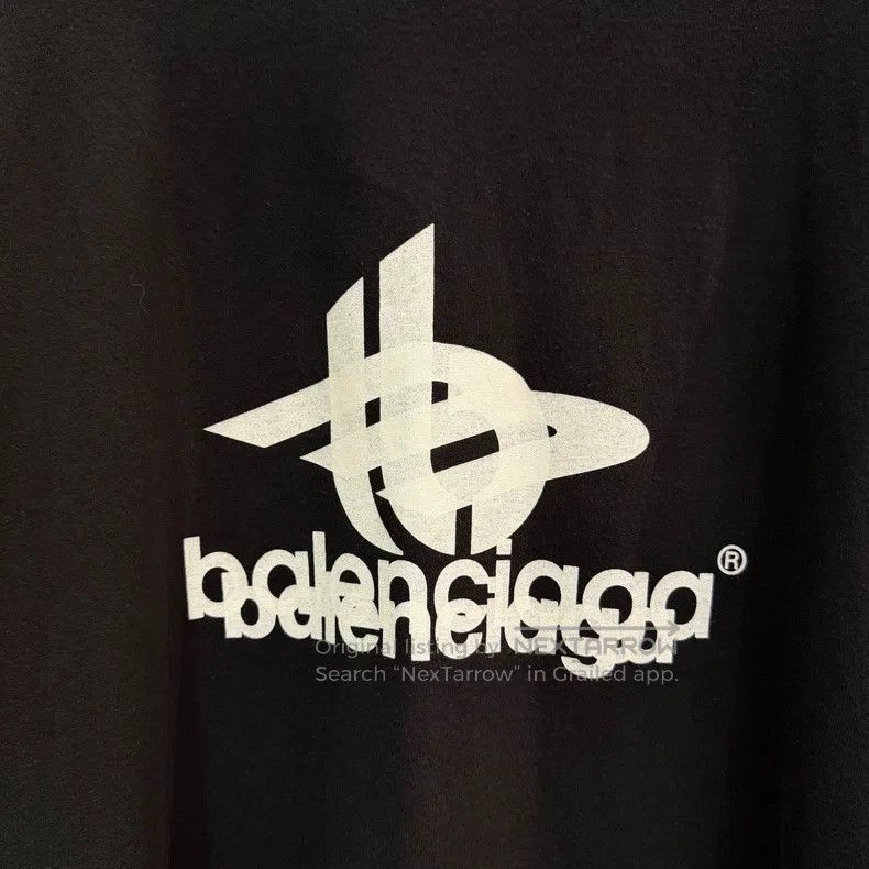Balenciaga Balenciaga Phantom logo black short-sleeve Size US XL / EU 56 / 4 - 3 Thumbnail