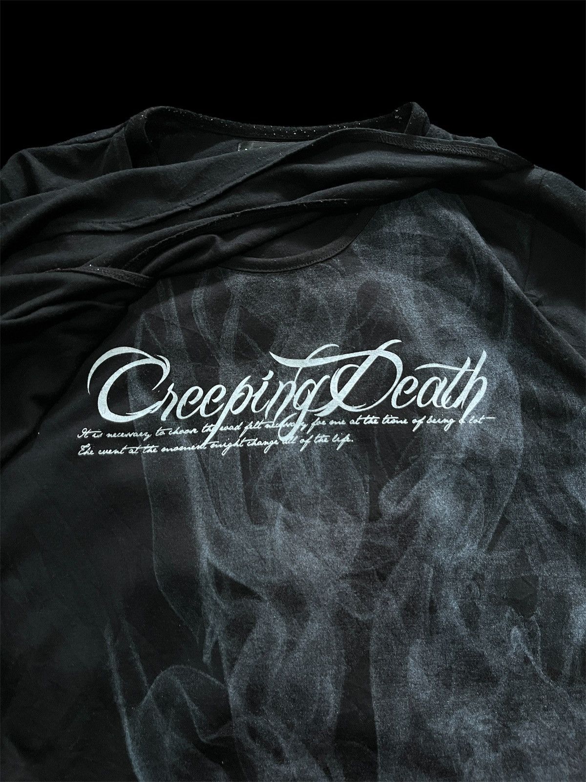 Japanese Brand Collins Double layer Asyemmetric Smoke death Size US M / EU 48-50 / 2 - 3 Thumbnail