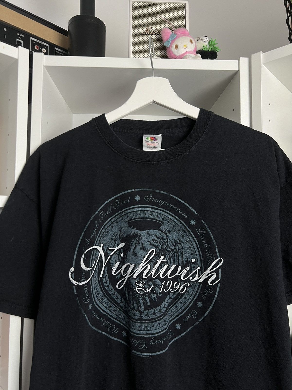 Band Tees × Vintage Nightwish rock in Roma promo tour t-shirt L band 90s metal Size US L / EU 52-54 / 3 - 4 Thumbnail
