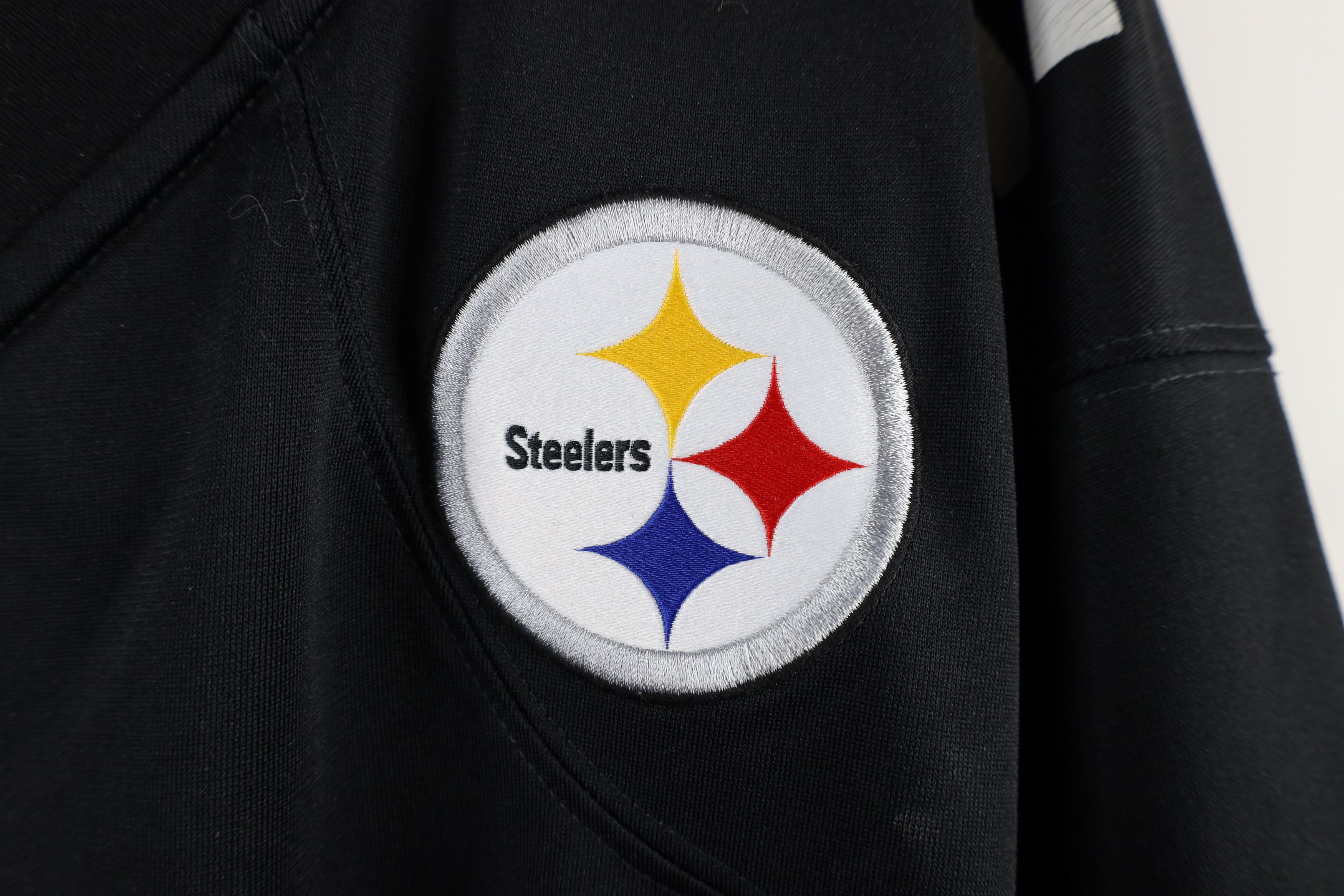 Nike × Vintage Nike On Field Pittsburgh Steelers Football Jersey Black Size US XXL / EU 58 / 5 - 4 Thumbnail