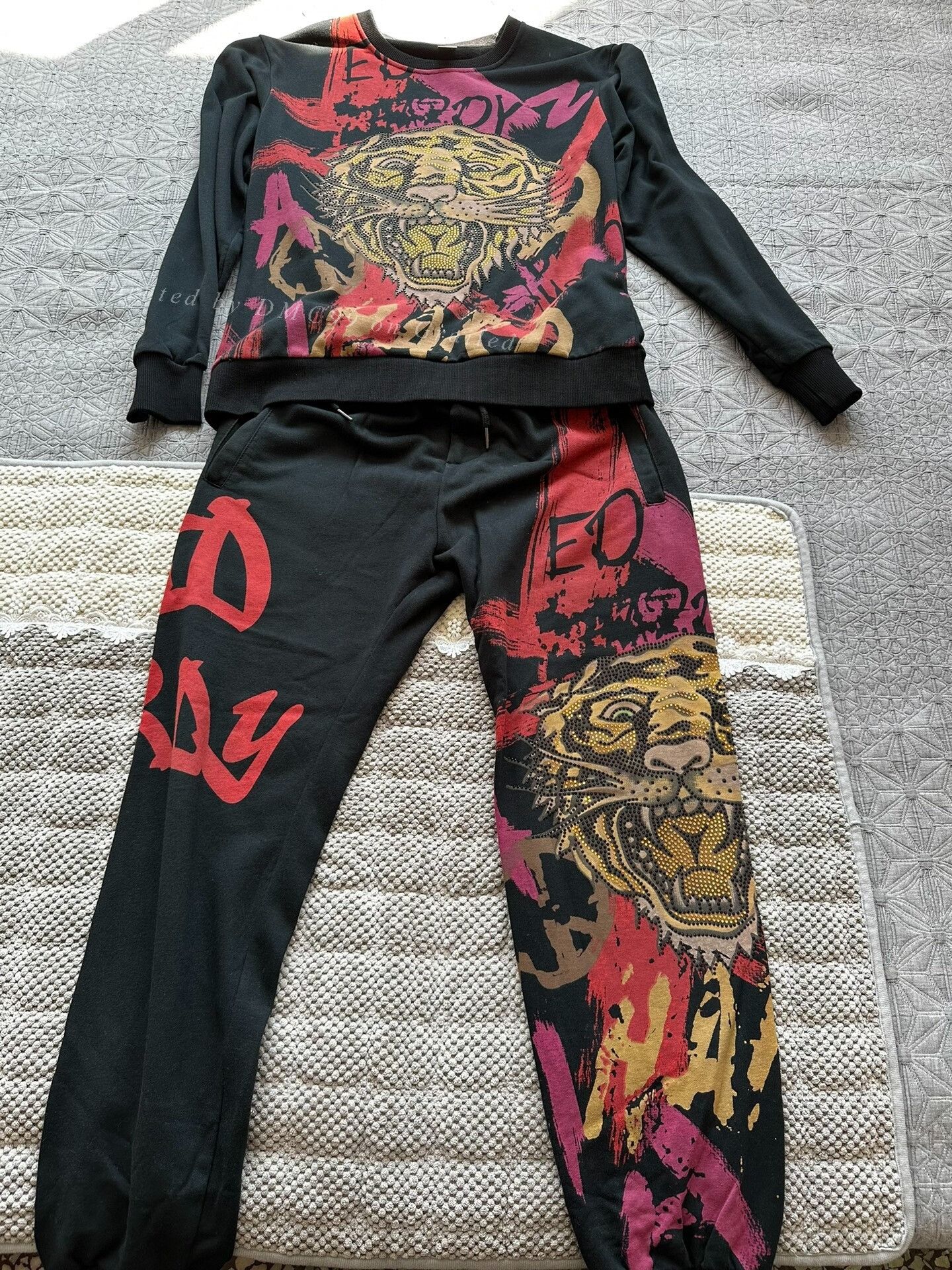 Ed Hardy Ed Hardy Tiger Head Long Sleeve Set Size US M / EU 48-50 / 2 - 1 Thumbnail