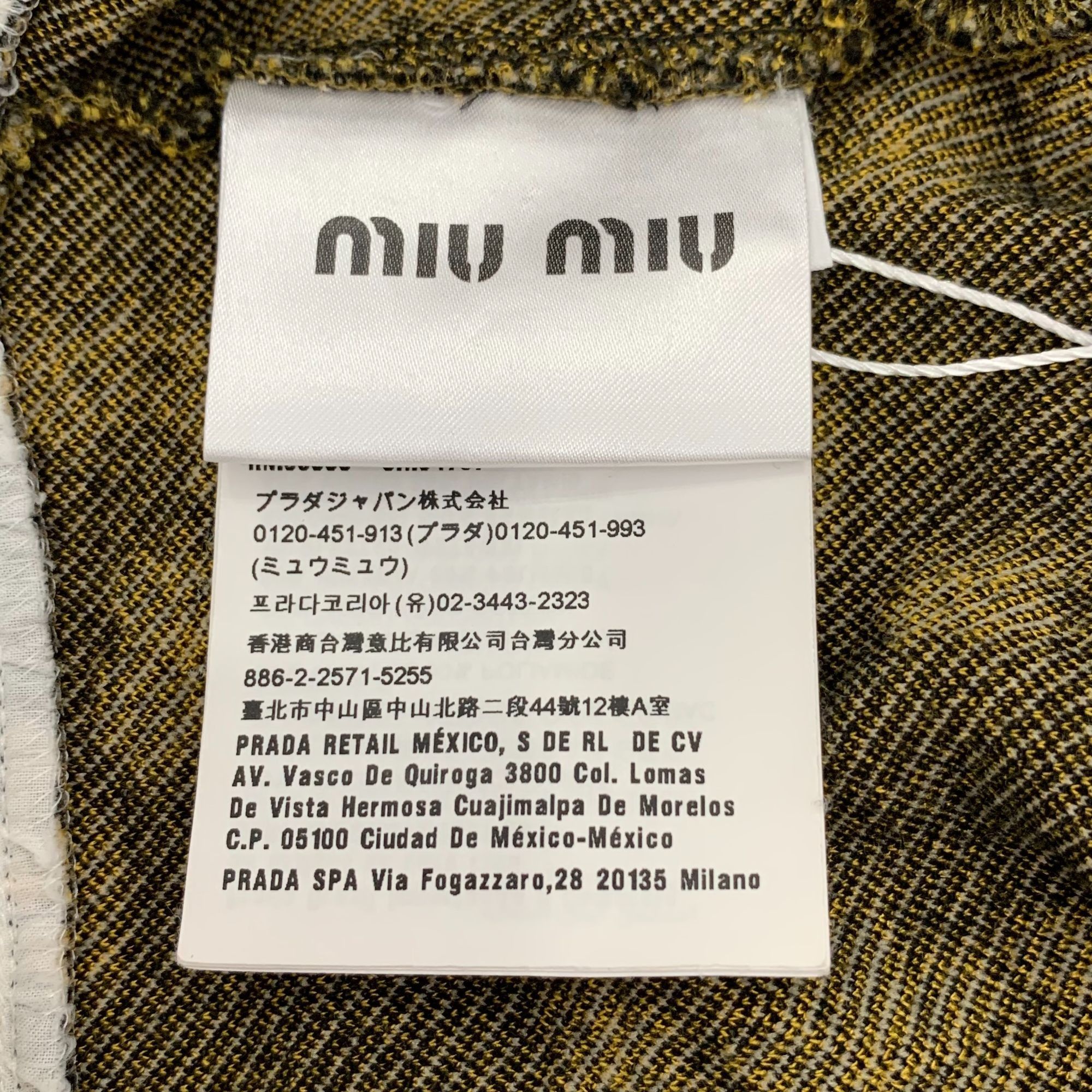 Miu Miu Miu Miu Black Daisy Crochet Lace Trim Long Sleeve Top (Size Size XS / US 0-2 / IT 36-38 - 5 Thumbnail