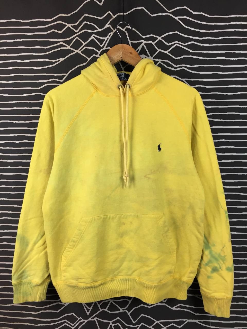 Polo Ralph Lauren Vtg Distressed Polo Ralph Lauren Pony Logo Pullover Hoodie Size US M / EU 48-50 / 2 - 1 Thumbnail
