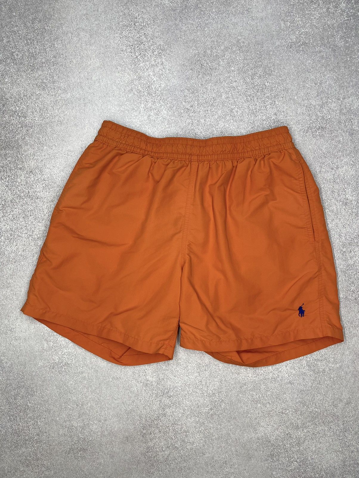 Polo Ralph Lauren Vintage Polo Ralph Lauren Shorts Orange Y2K Rugby Size US 32 / EU 48 - 2 Thumbnail