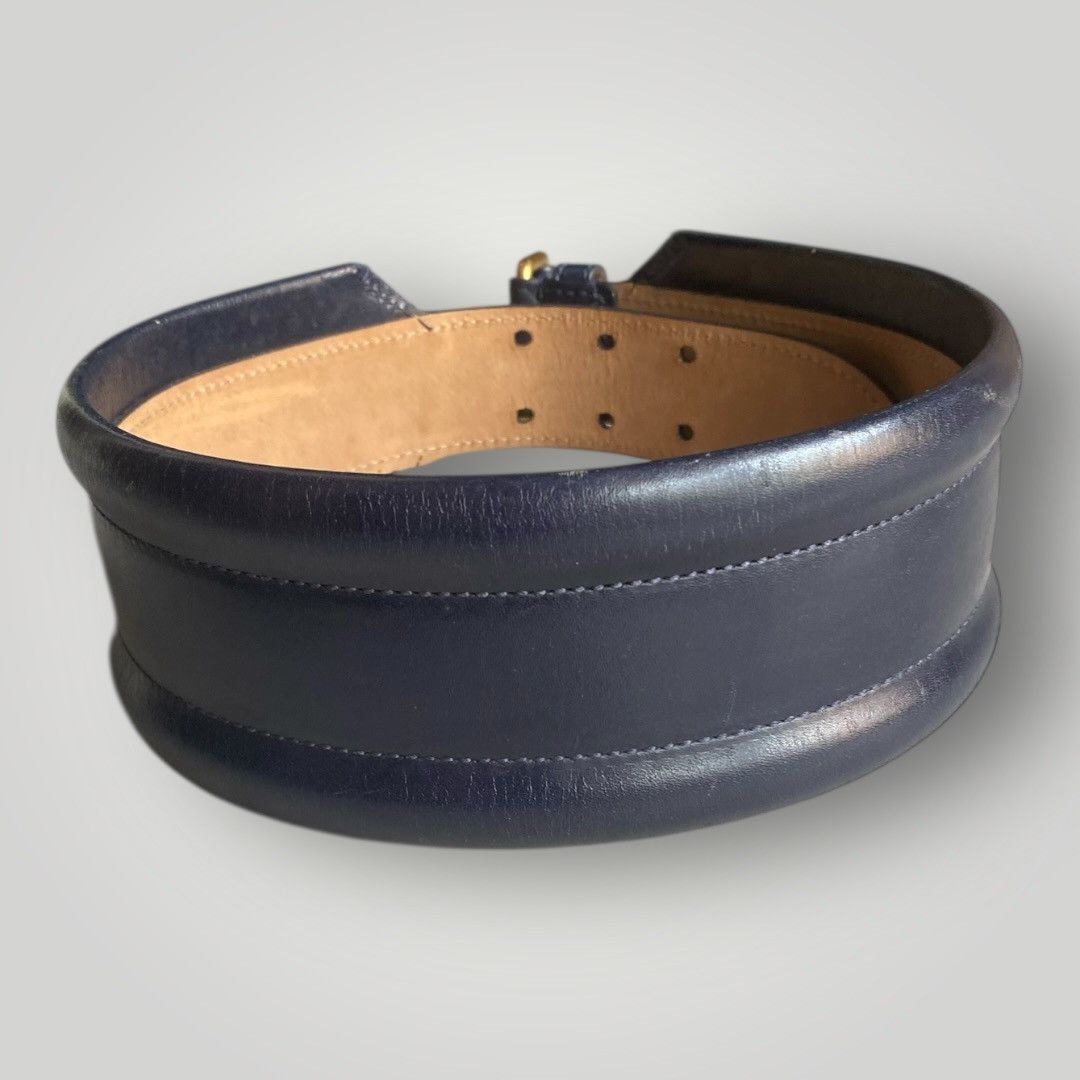 Alexander McQueen Alexander McQueen Wide Leather Belt Size ONE SIZE - 2 Thumbnail