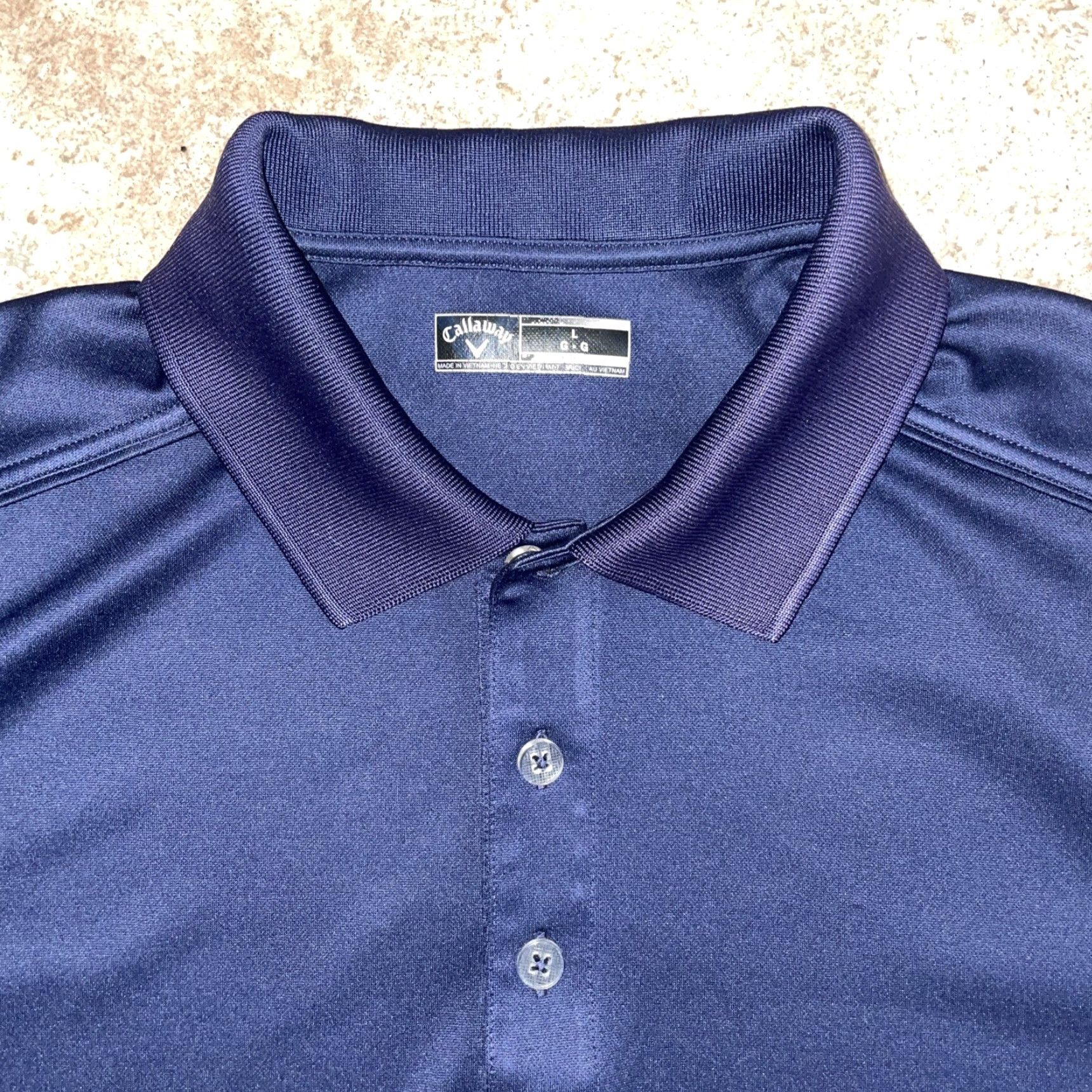 Callaway Callaway Polo Shirt Mens L Blue Size US L / EU 52-54 / 3 - 2 Thumbnail