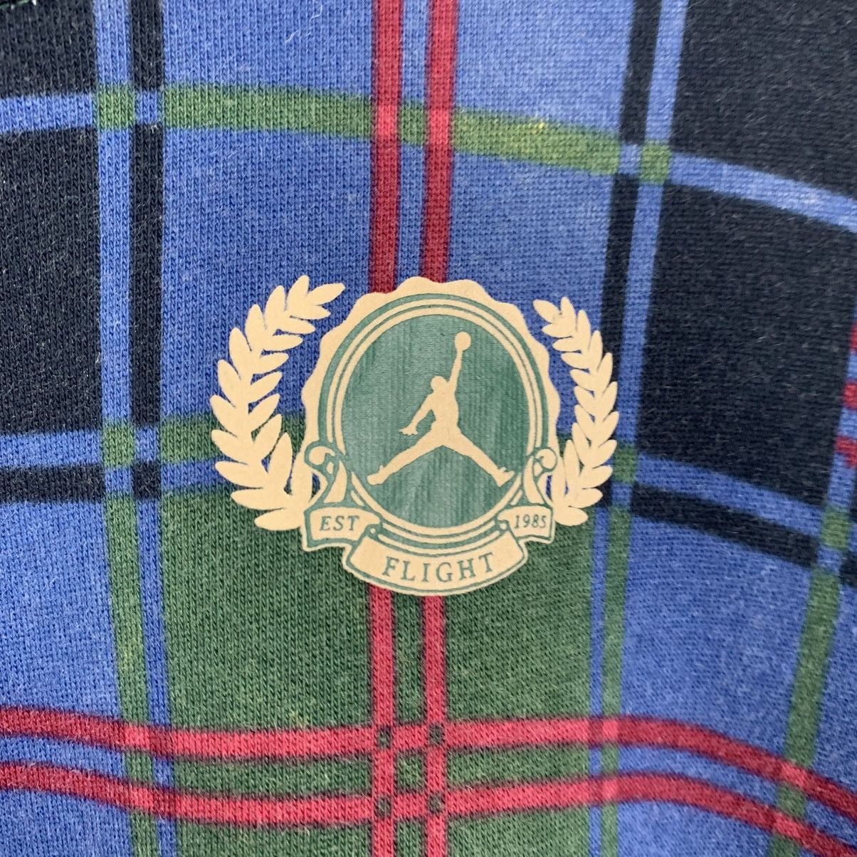 Jordan Brand Jordan Plaid Sweater Size XL / US 12-14 / IT 48-50 - 10 Thumbnail