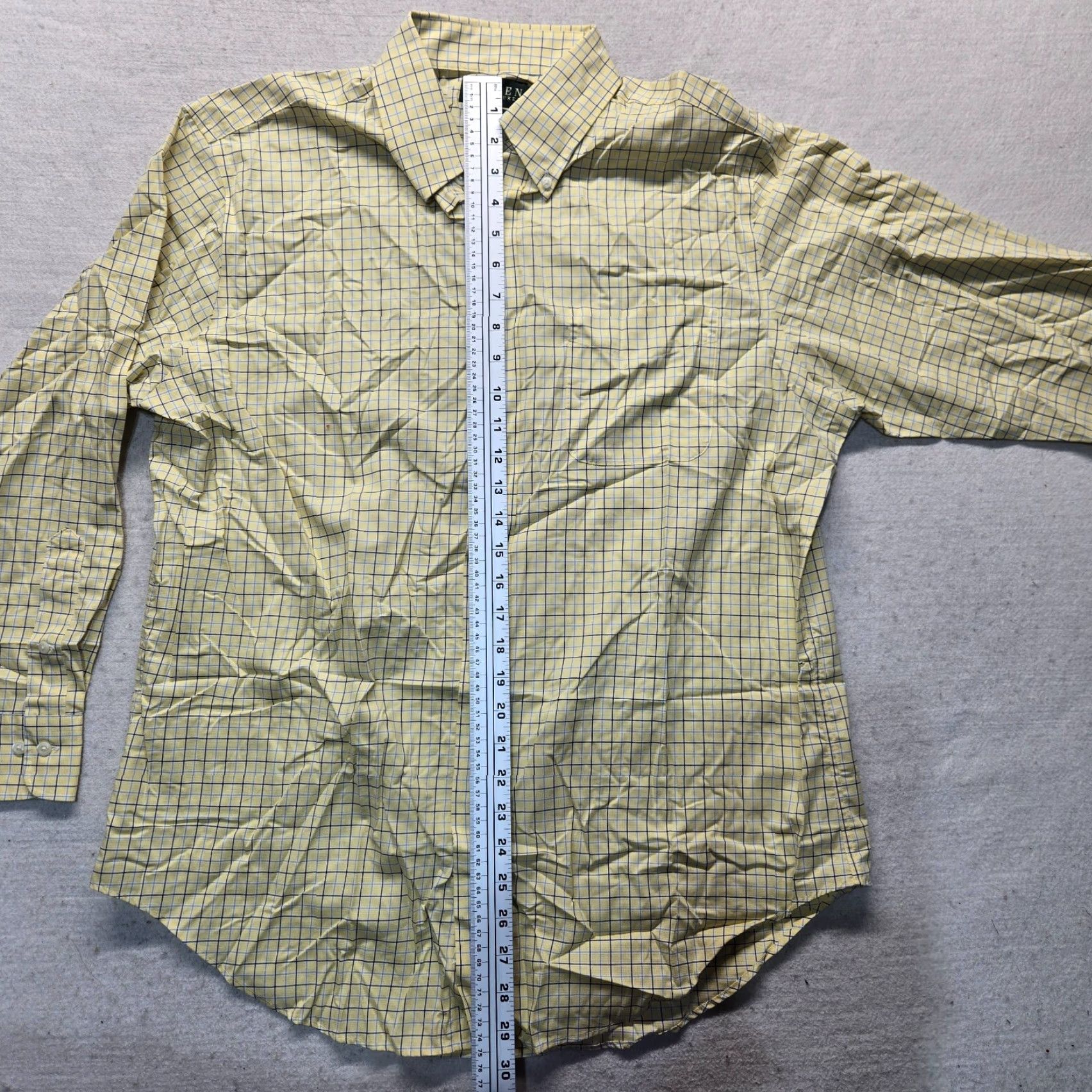Polo Ralph Lauren Polo Ralph Lauren Shirt Yellow Plaid Button-Up Long Sleeve Casual Men's 16.5 Size US XL / EU 56 / 4 - 6 Thumbnail