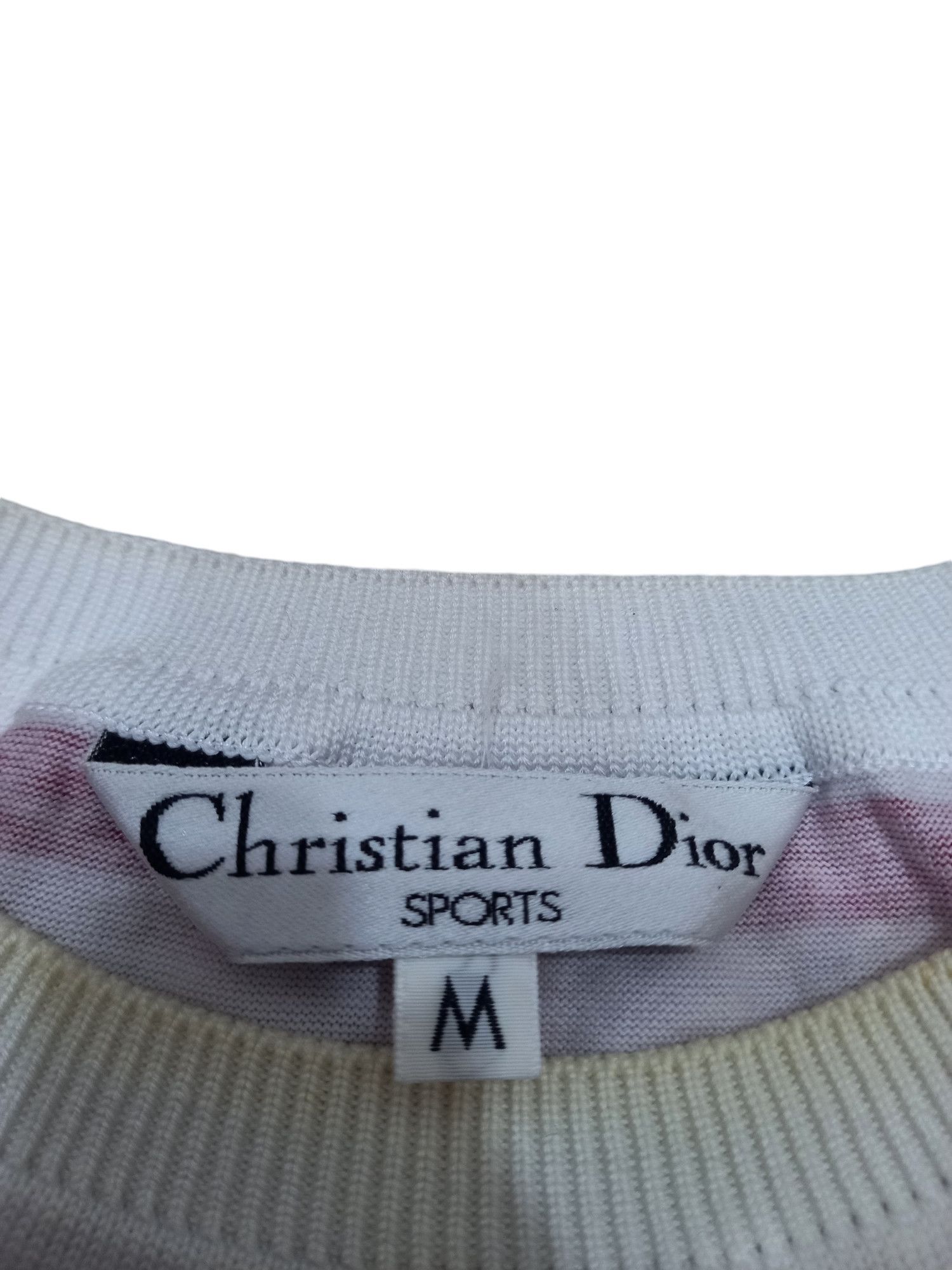 Christian Dior Monsieur Rare! Vintage Christian Dior Sports Striped Tee Size US M / EU 48-50 / 2 - 5 Thumbnail
