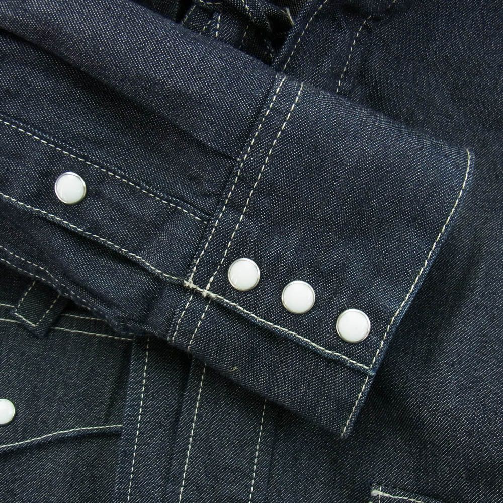Visvim VISVIM 20SS WMV SS LHAMO SHIRT LONG ONE WASH SHIRT denim Size S / US 4 / IT 40 - 7 Thumbnail