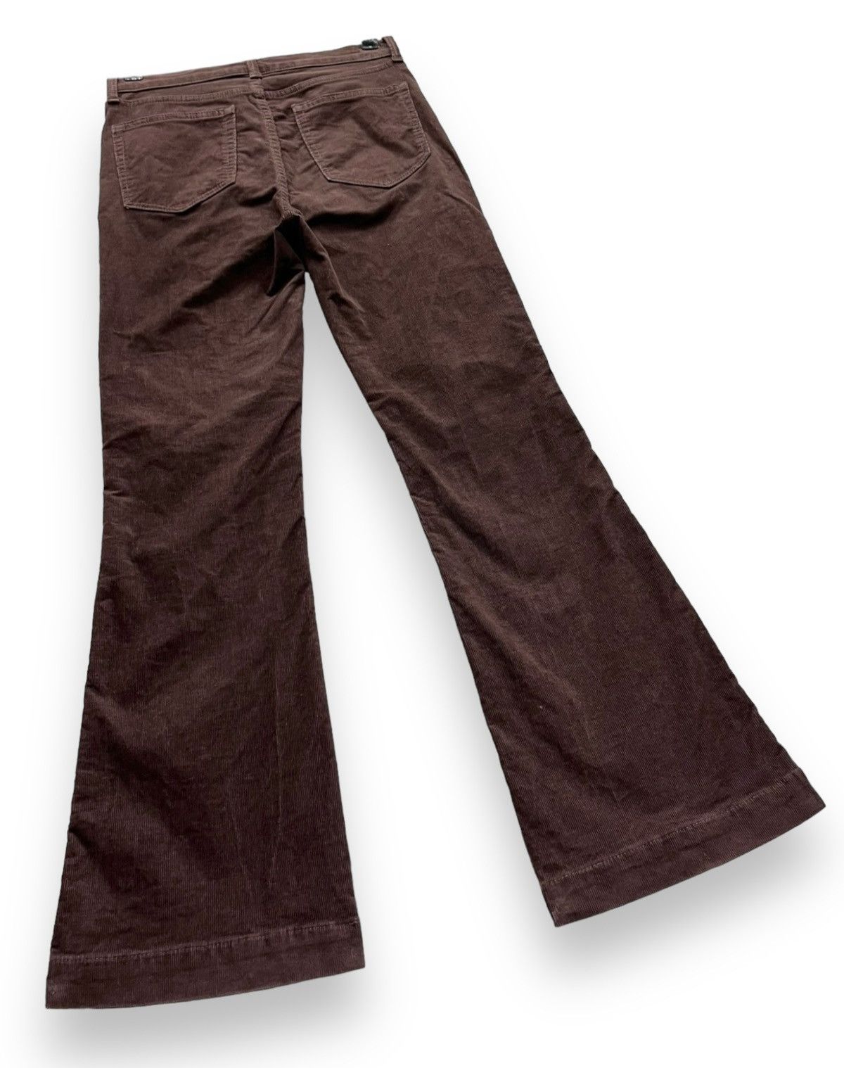 Gap FYE BUTTON FLY🔥GAP Classic Stretch Corduroy High Rise Flare Size US 28 / EU 44 - 2 Thumbnail