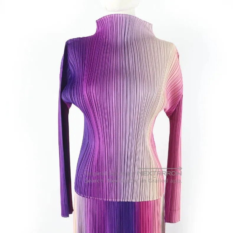 Issey Miyake Color-block Coat
