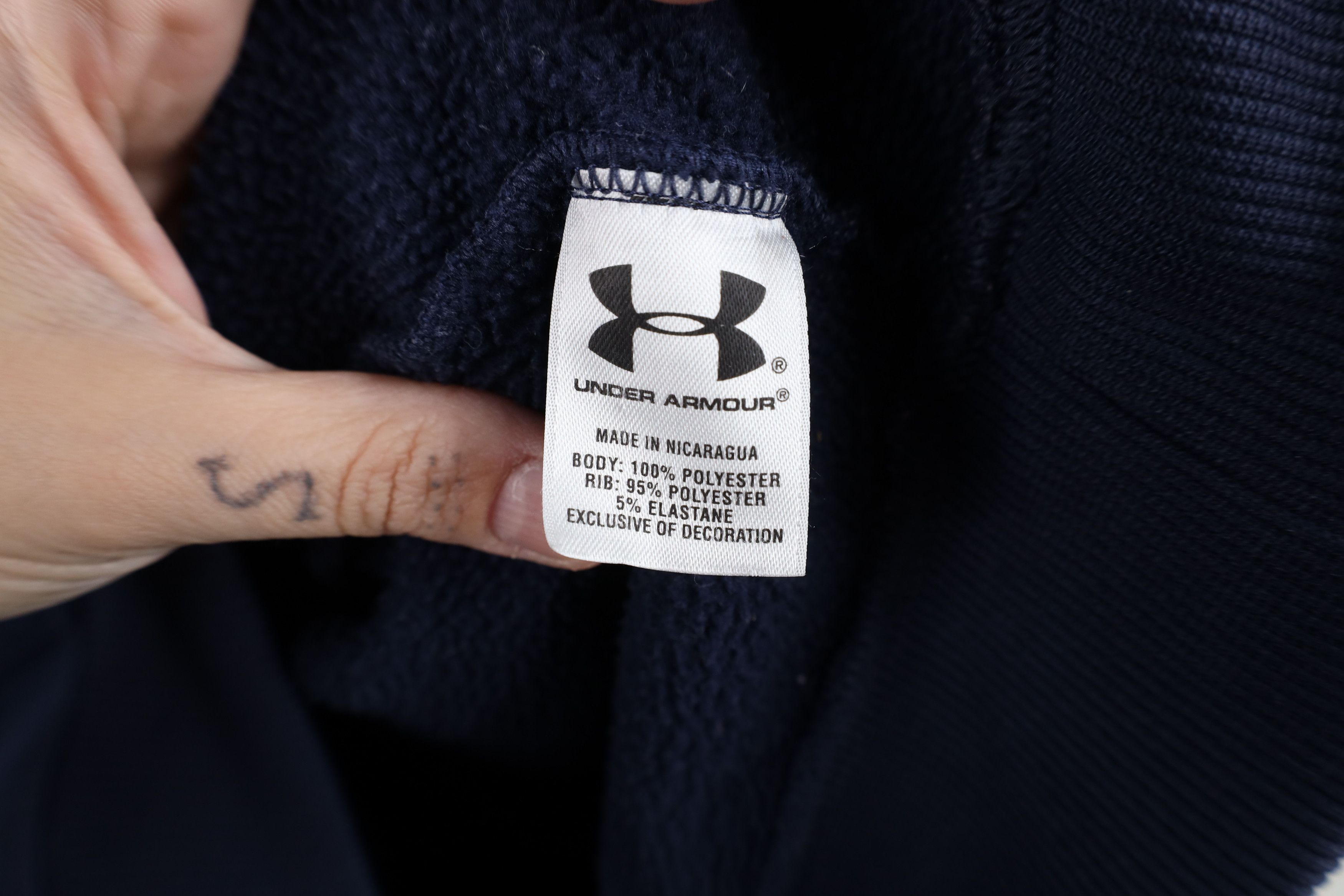 Under Armour × Vintage Under Armour Toledo Walleye Hockey Hoodie Sweatshirt Blue Size US L / EU 52-54 / 3 - 12 Thumbnail