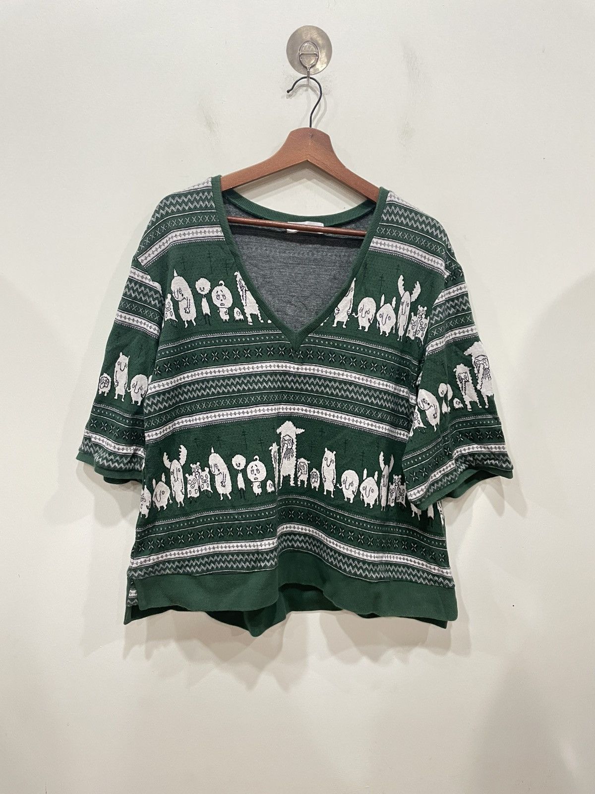 Ne-Net Ne-net V-neck Sweater Size M / US 6-8 / IT 42-44 - 1 Thumbnail