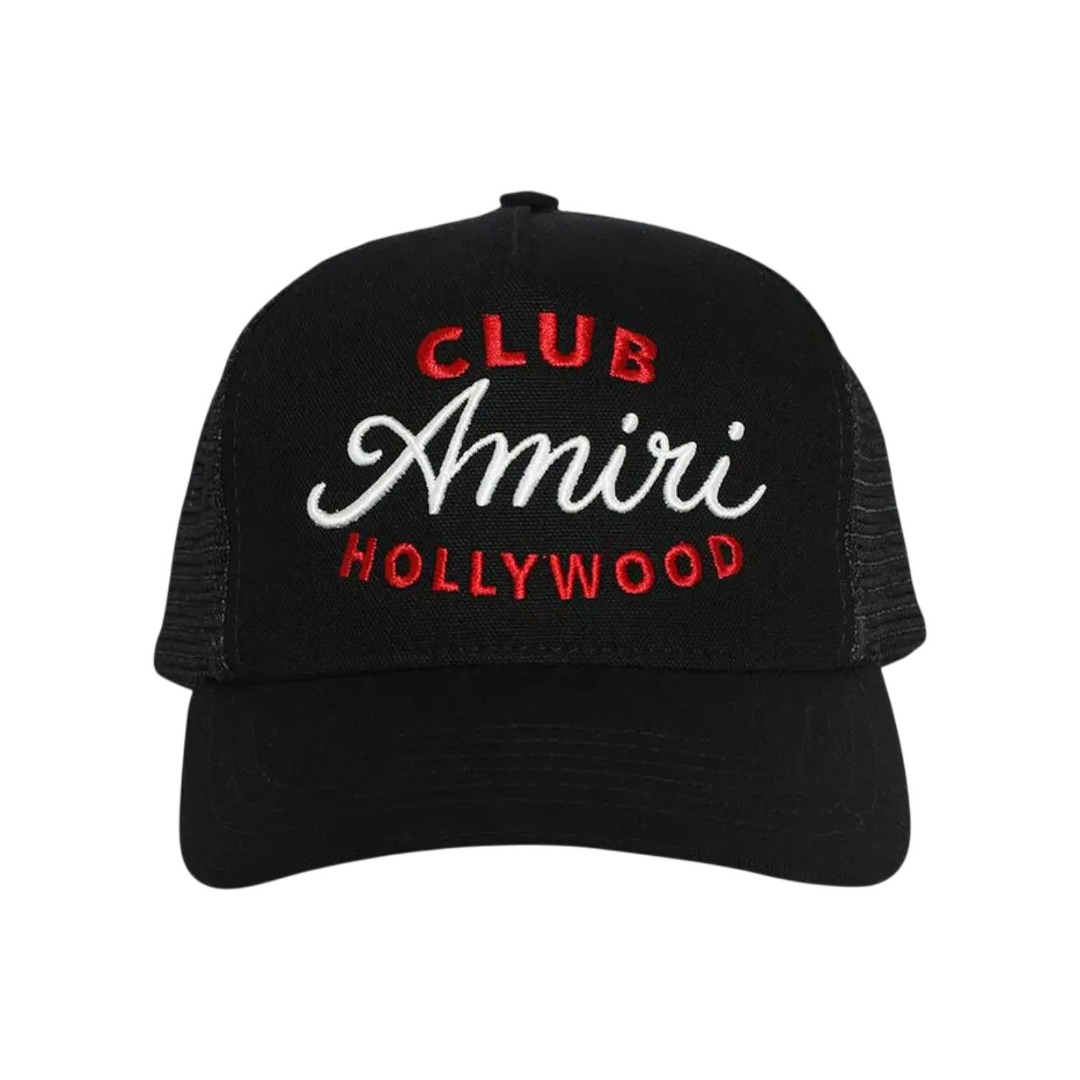 Amiri Amiri 'Club Hollywood' Black Trucker Hat Size ONE SIZE - 1 Preview