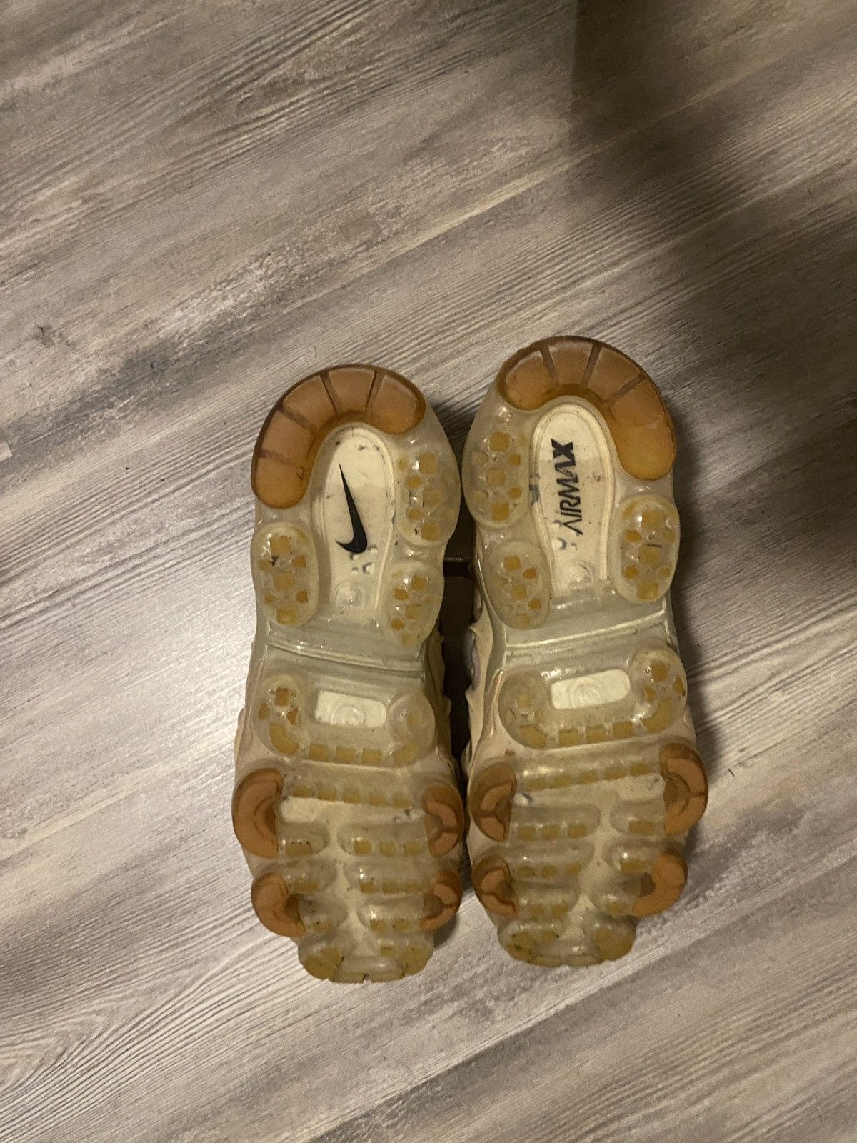 Nike Nike Air VaporMax Plus String Beige Size US 8.5 / EU 41-42 - 3 Thumbnail