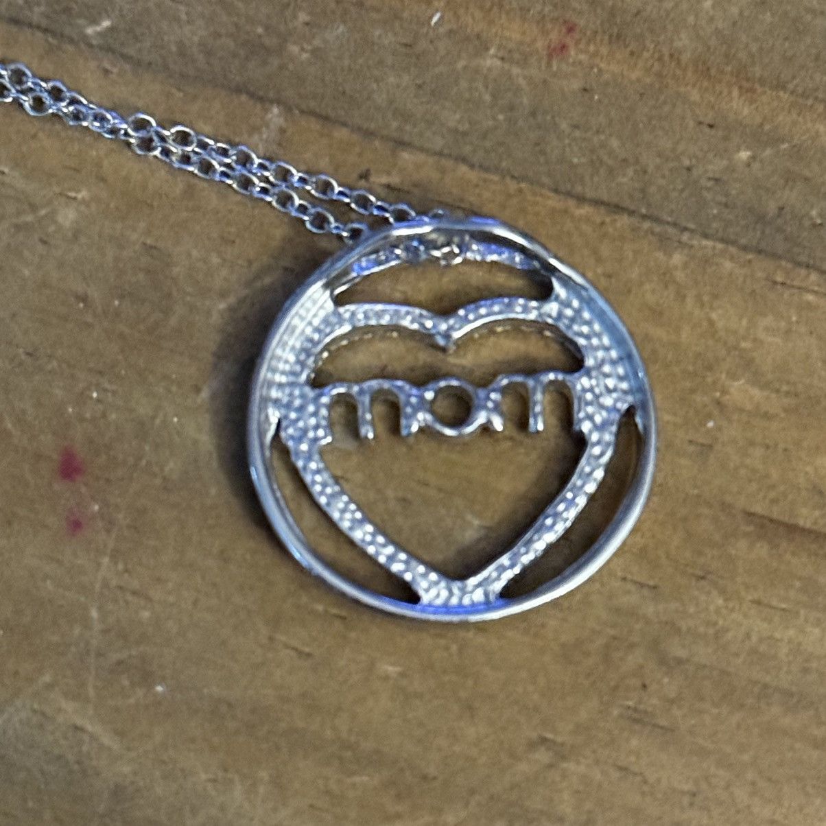 Other Silver tone Mom pendant necklace Size ONE SIZE - 4 Thumbnail