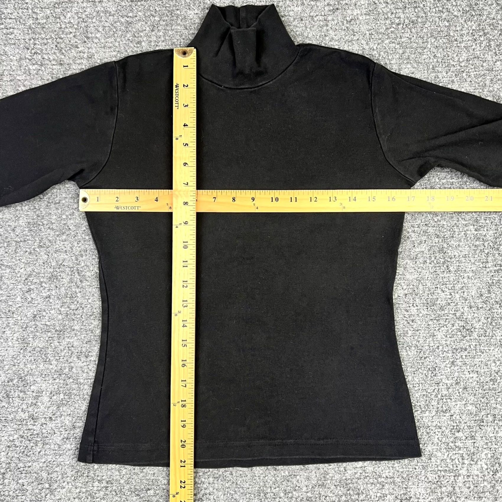 Vintage VINTAGE Columbia Turtleneck T-Shirt Womens Small 100% Cotton Black 90s Sportswear Modern Fitness Wear Mens Womens Girls Size S / US 4 / IT 40 - 6 Thumbnail