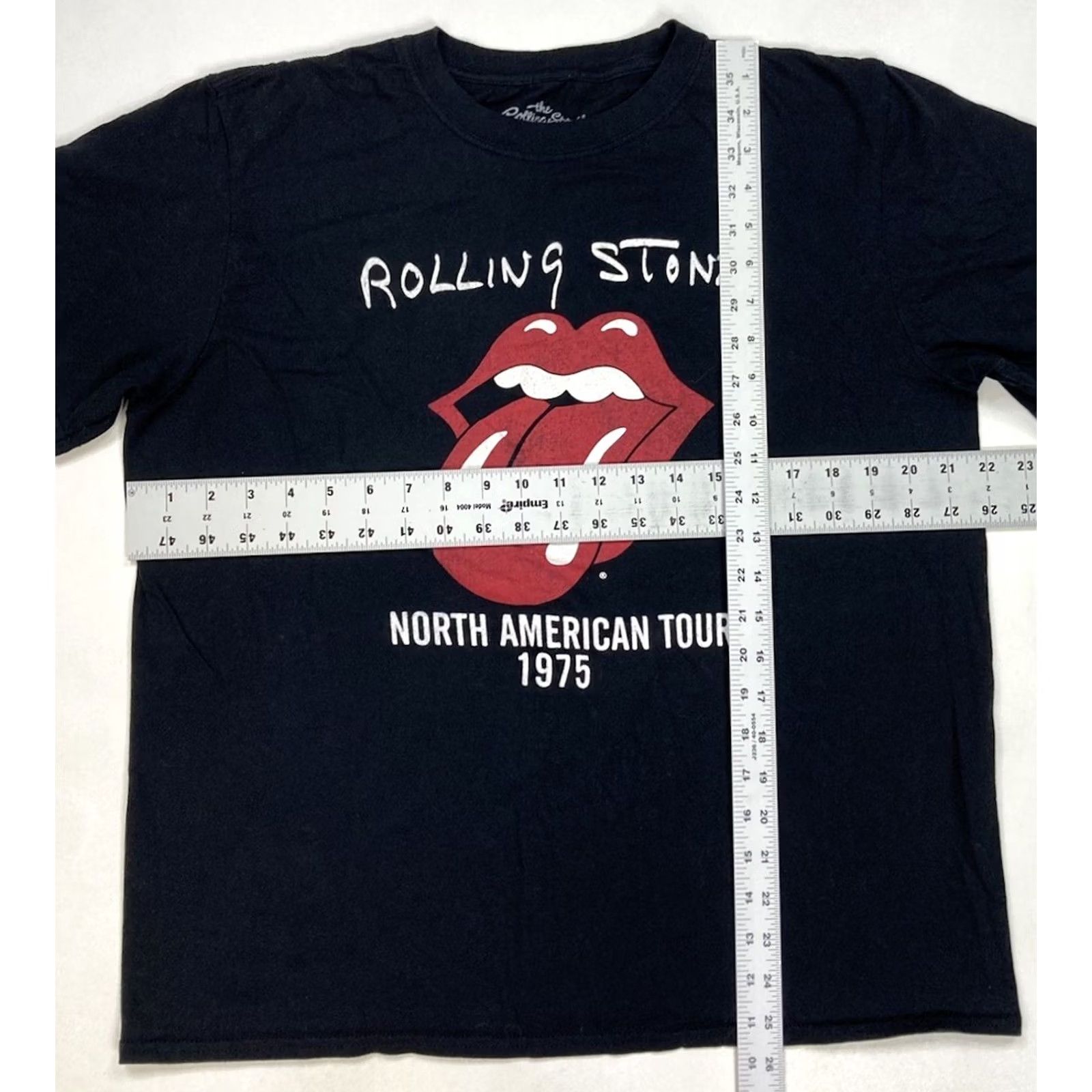 Vintage VINTAGE The Rolling Stones T-Shirt Women XL Black Music Band Size XL / US 12-14 / IT 48-50 - 5 Thumbnail