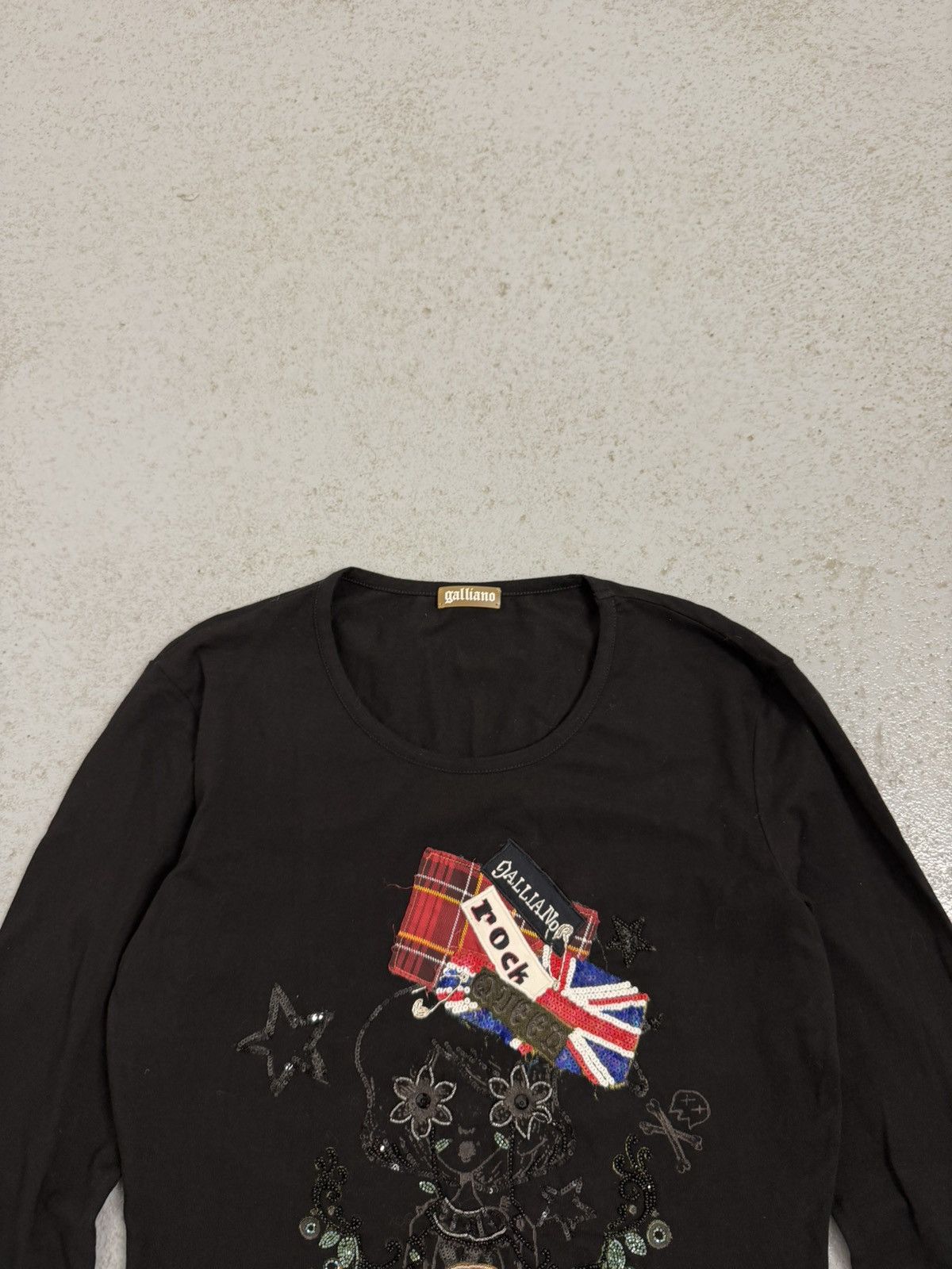 John Galliano Vintage 00s John Galliano Rock Punk UK Longsleeve Size M / US 6-8 / IT 42-44 - 5 Thumbnail