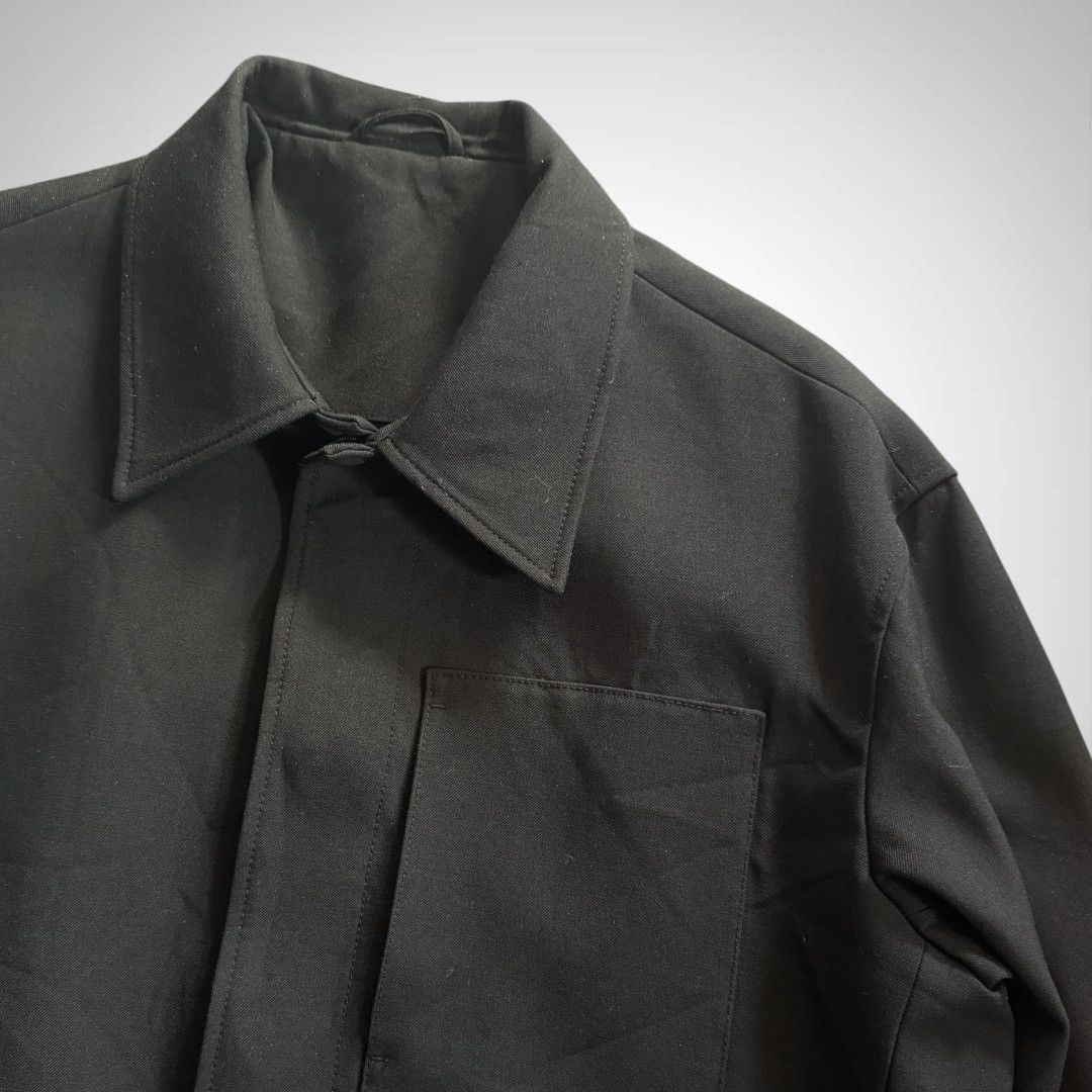 RECTO COOR 1-Pocket Black Wool Jacket Size US L / EU 52-54 / 3 - 3 Thumbnail