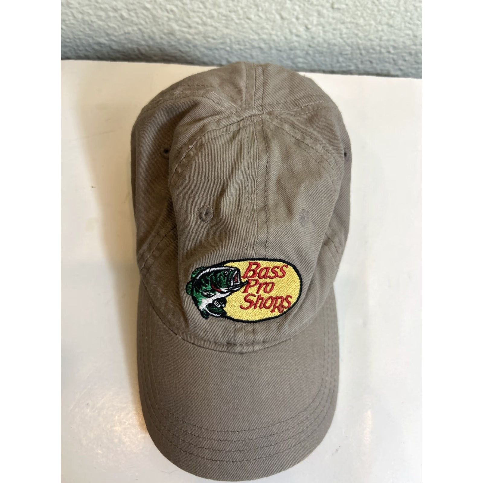 Bass Pro Shops Bass Pro Shop Beige Toddle Hat One Size Baseball Cap Adjustable Mens Hats Beige One Size Bass Pro Shop Baseball Cap Size ONE SIZE - 4 Thumbnail