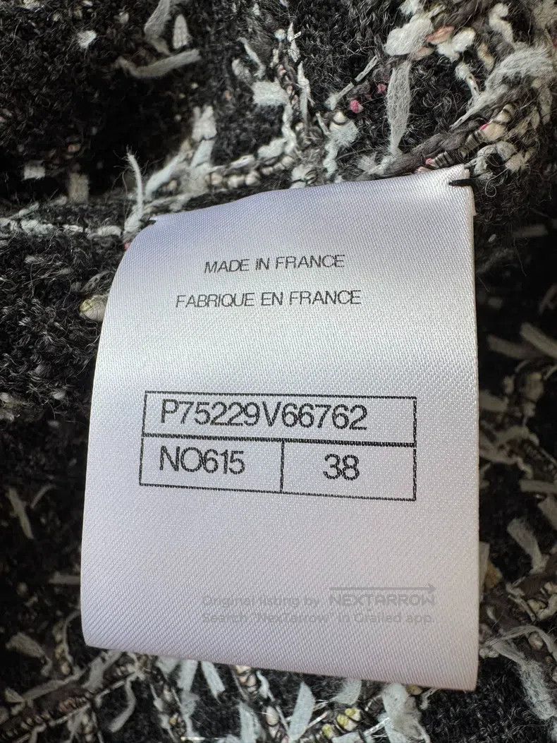 Chanel Chanel Handicraft Workshop Series Black and White Plaid Tw Size XS / US 0-2 / IT 36-38 - 5 Thumbnail