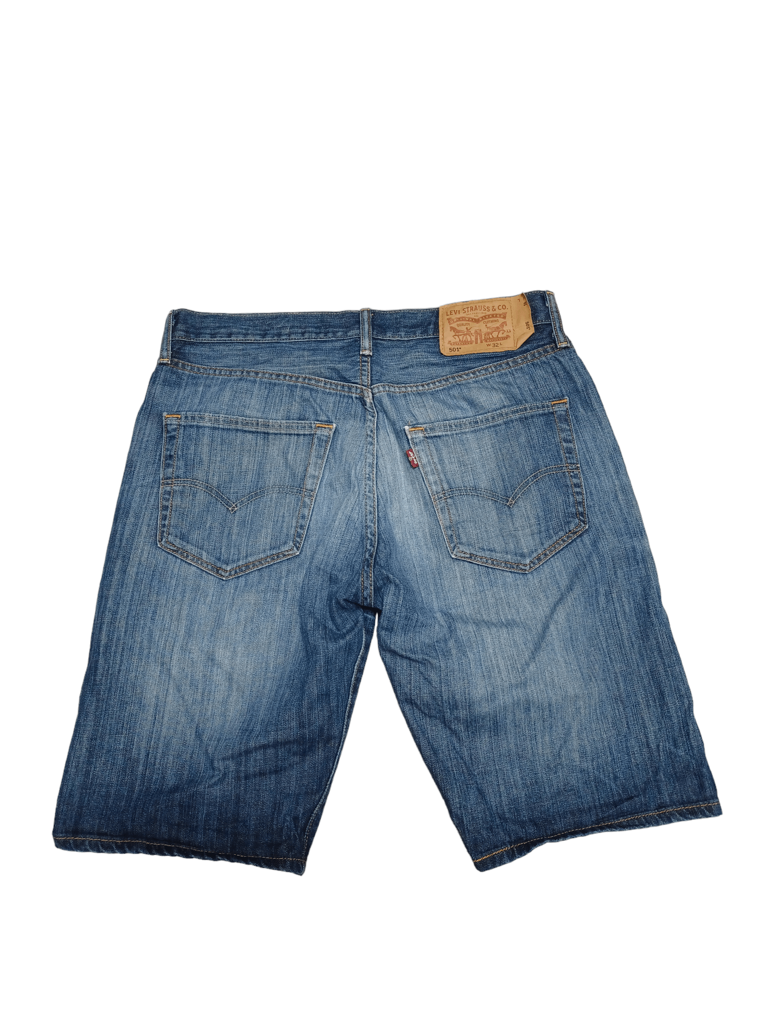Levi's LEVIS 501 MADE IN POLAND W32 DENIM SHORTS JEANS Size US 32 / EU 48 - 2 Thumbnail