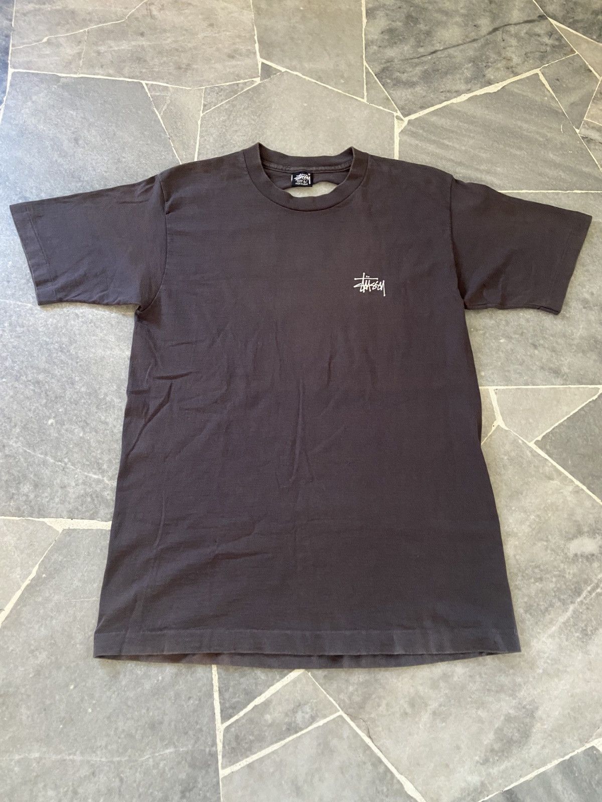 Stussy Vintage 90s Stussy Bones Made in USA Tee Shirt Size US L / EU 52-54 / 3 - 6 Thumbnail