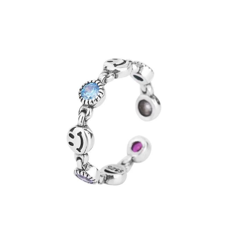 Jewelry Smile Face Rings Size ONE SIZE - 5 Thumbnail