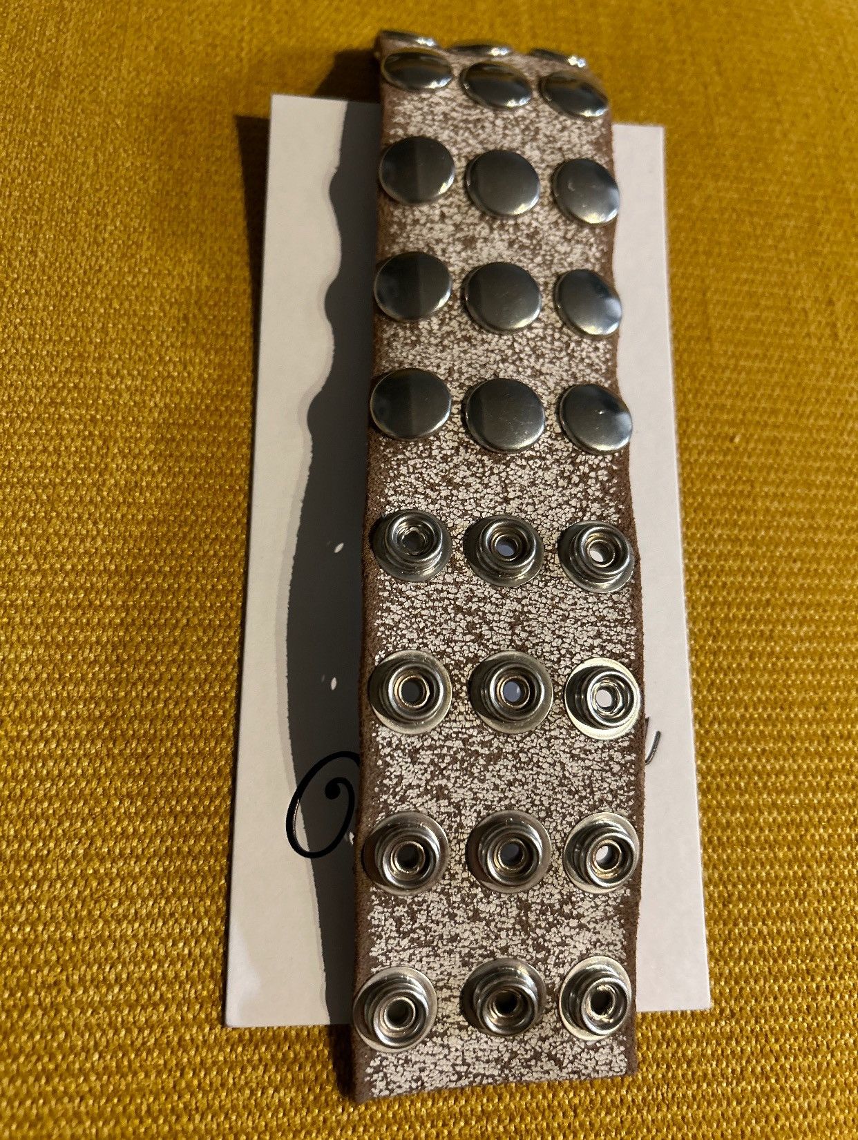 Vaquera CRACKED LEATHER BRACELET Size ONE SIZE - 4 Thumbnail
