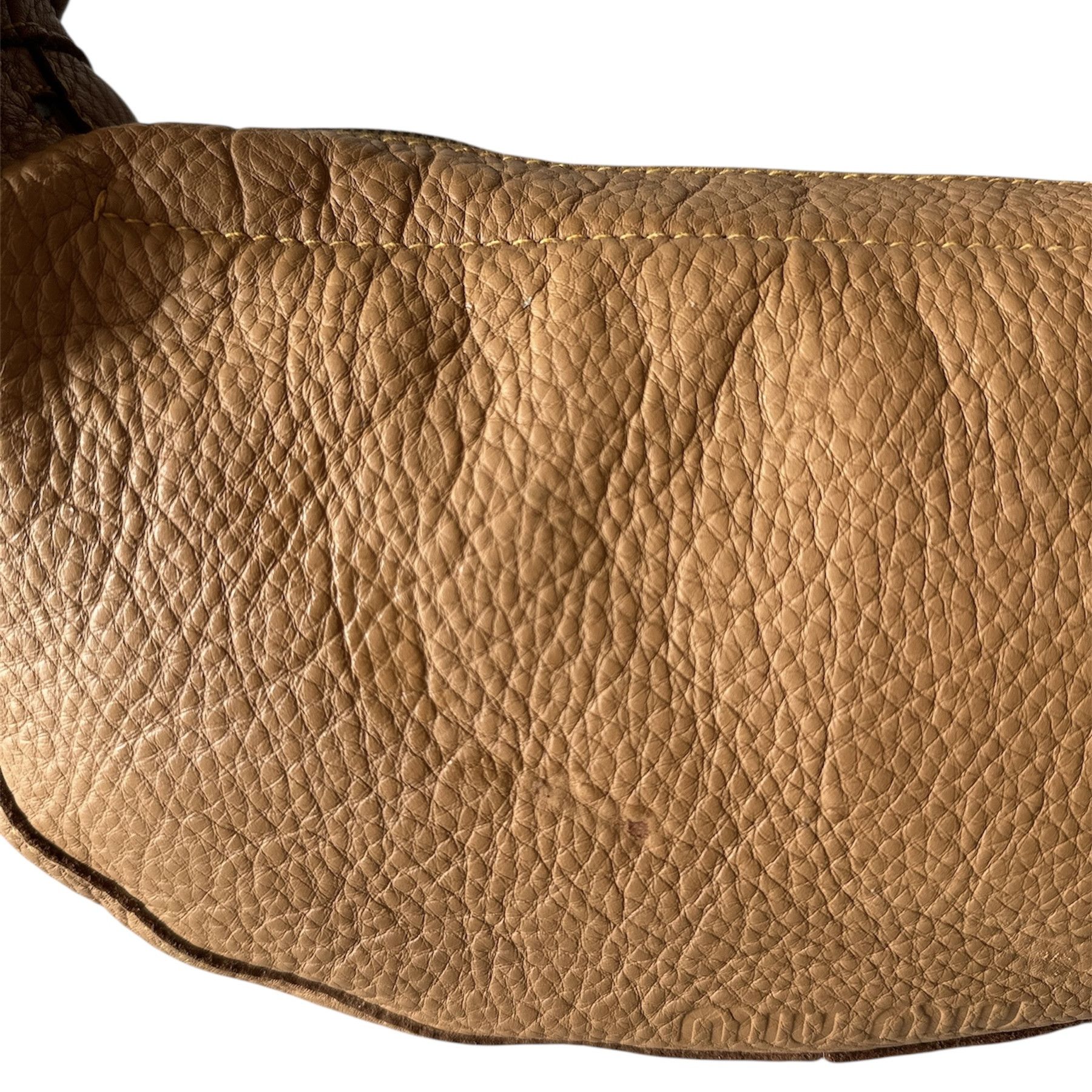 Miu Miu Heat🔥Miu Miu Hobo Brown Handbag Size ONE SIZE - 5 Thumbnail