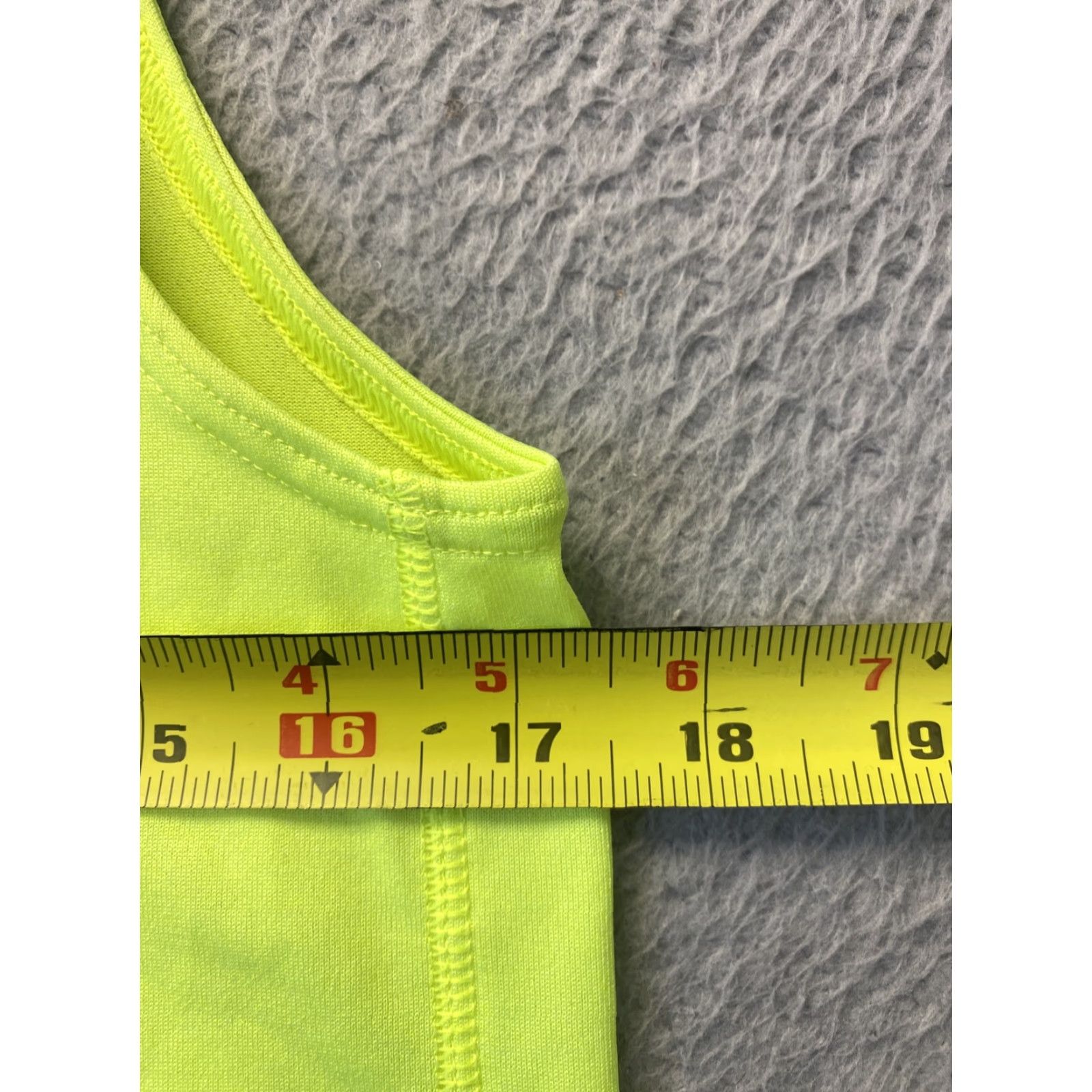 Nike Nike FitDry Tank Shirt Women Medium Neon Swoosh Outdoor Casual Gym Size M / US 6-8 / IT 42-44 - 4 Thumbnail