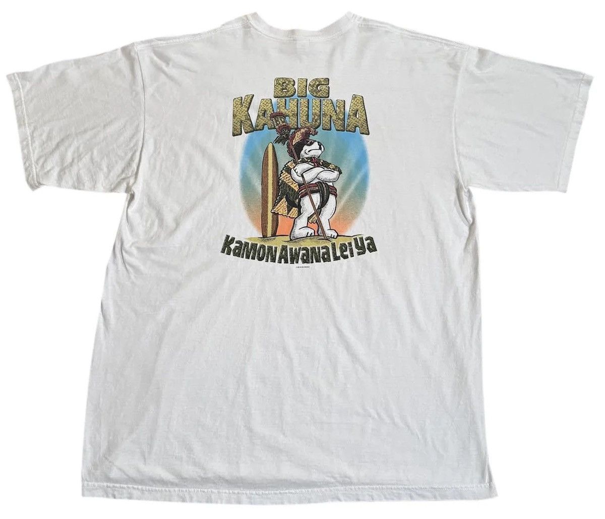 Big Dogs Vintage Big Dogs Big Kahuna Kamonawanaleiya T Shirt XXL Size US XXL / EU 58 / 5 - 1 Thumbnail