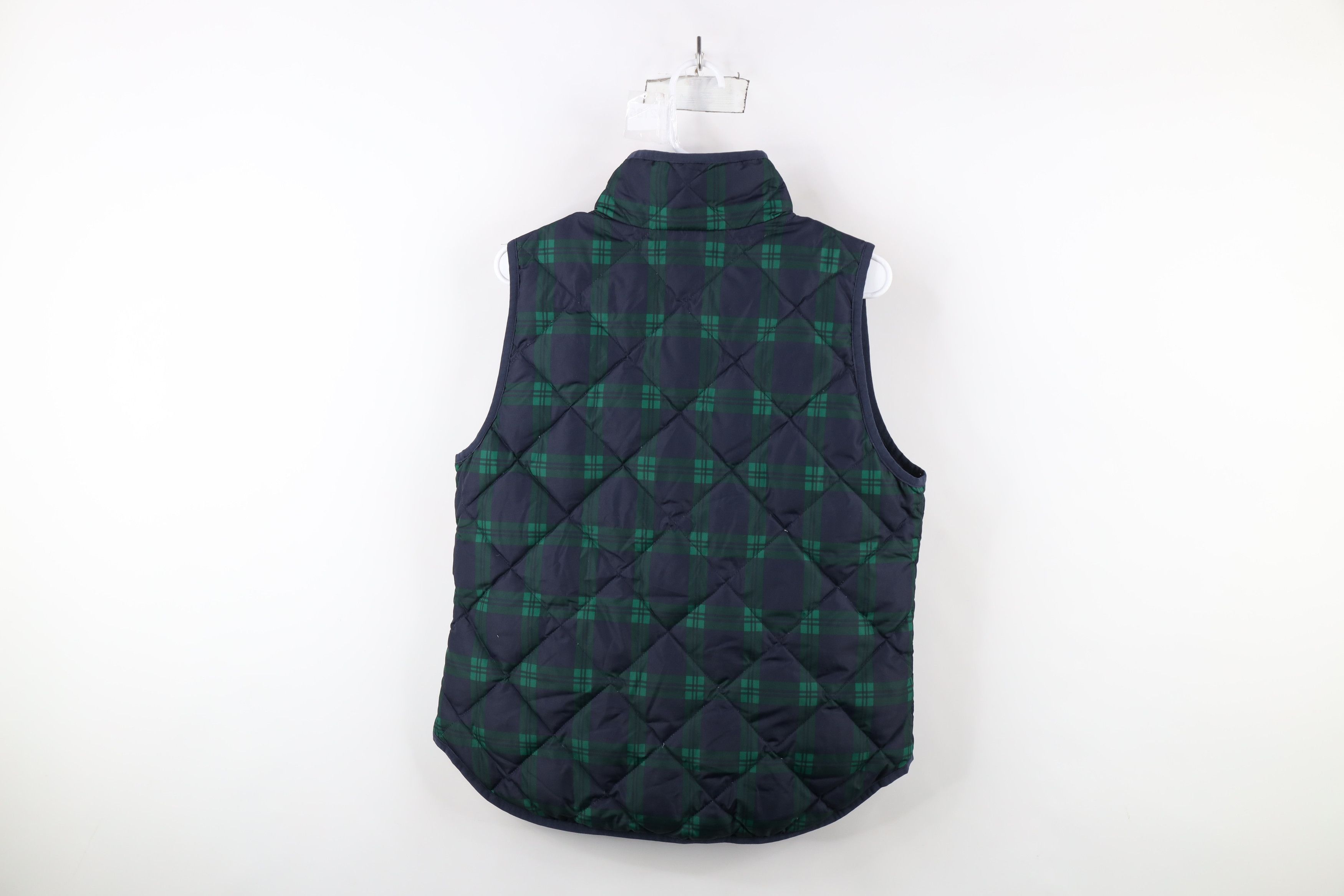 J.Crew × Vintage J Crew Distressed Duck Down Insulated Puffer Vest Jacket Size M / US 6-8 / IT 42-44 - 10 Thumbnail