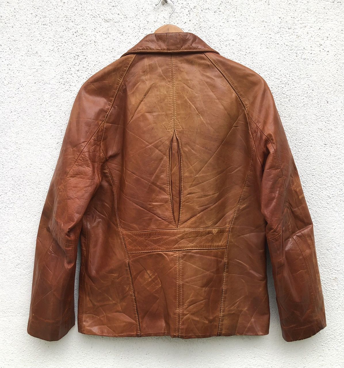 Vintage Vintage Paul Louis Inc Leather jacket Mens Serval zipper 60s Size US M / EU 48-50 / 2 - 4 Thumbnail