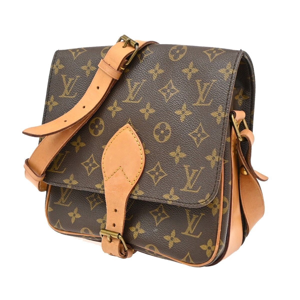 Louis Vuitton Louis Vuitton Cartouchiere Handbag Monogram Canvas Size ONE SIZE - 1 Thumbnail