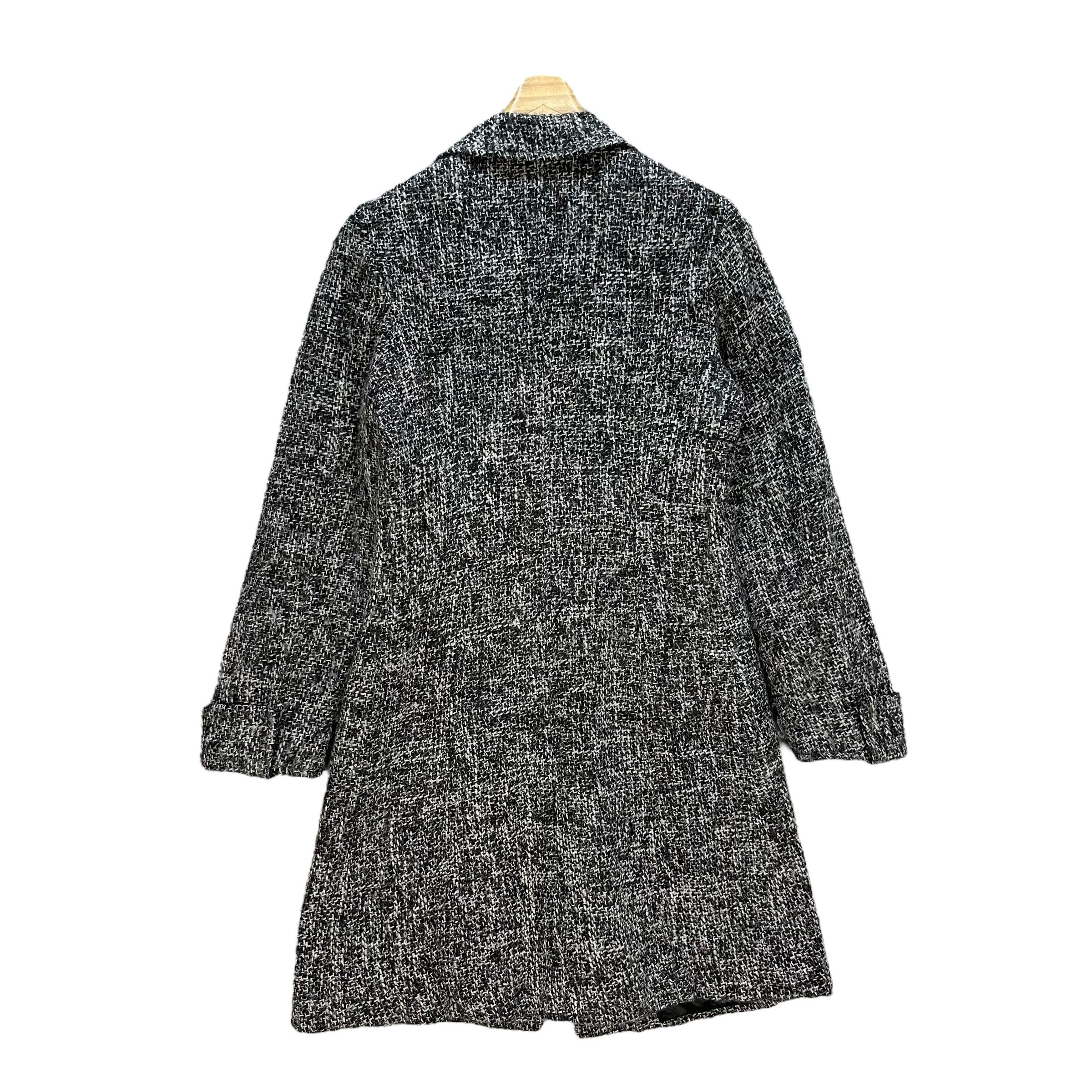 MAX&Co. MAX & CO active Tweed Long Coat Jacket #A53-1222 Size XS / US 0-2 / IT 36-38 - 13 Thumbnail