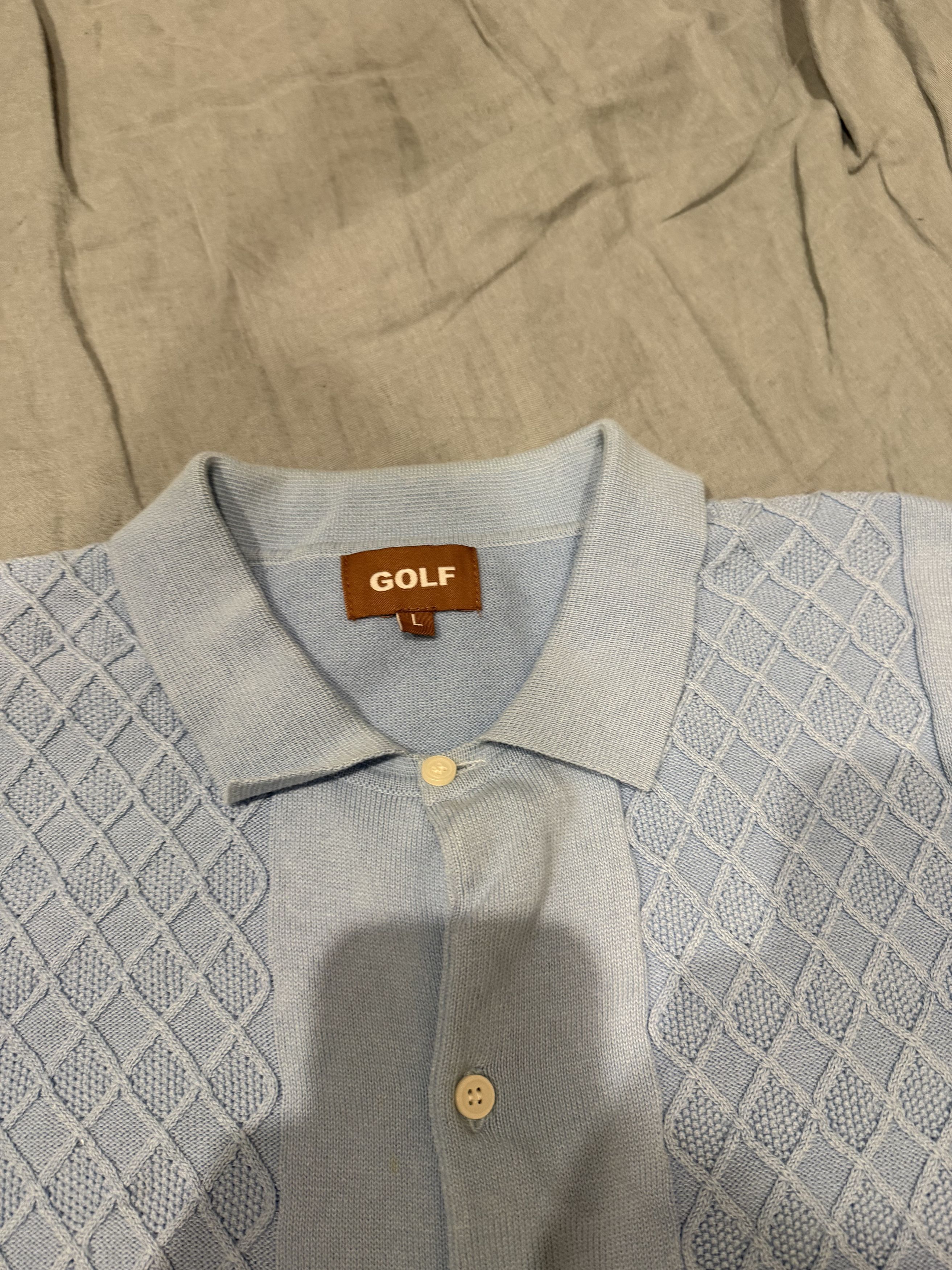 Golf Wang Unreleased knitted polo Size US L / EU 52-54 / 3 - 2 Thumbnail