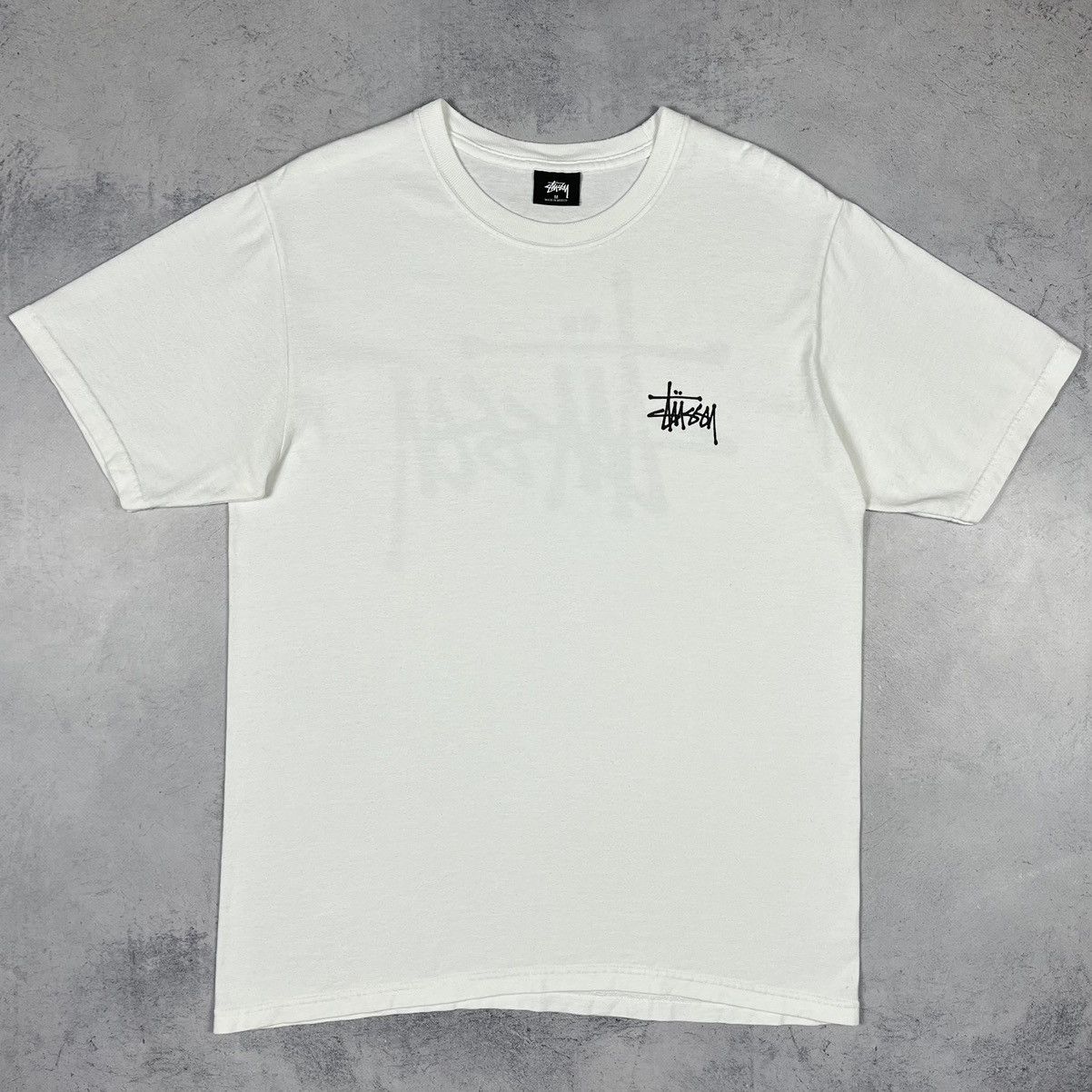 Stussy Vintage Stussy Y2K graffiti script logo T shirt 00’s Size US M / EU 48-50 / 2 - 10 Thumbnail