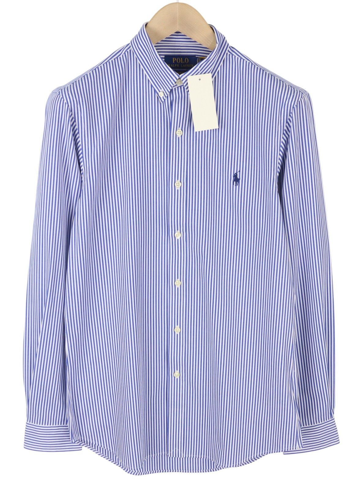 Ralph Lauren CORE REPLEN S Stretch Custom Fit Striped Button Down 87015 Size US S / EU 44-46 / 1 - 1 Thumbnail
